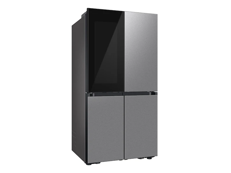 Bespoke 29 cu. ft. 4/Door Flex™ Refrigerator with Beverage Zone™ & Auto Open Door in Stainless Steel RF29DB9700QLAA