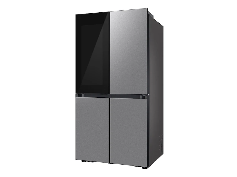 Bespoke 29 cu. ft. 4/Door Flex™ Refrigerator with Beverage Zone™ & Auto Open Door in Stainless Steel RF29DB9700QLAA