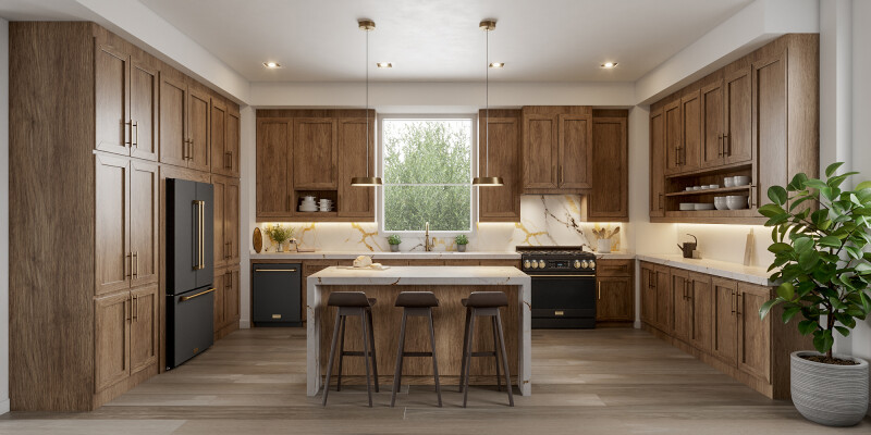 30 Inch 17.5 Cu Ft French Door Counter Depth Refrigerator With Ice Maker In Black/bronze Gordon Ramsay Series RF3017FFD00BRZ