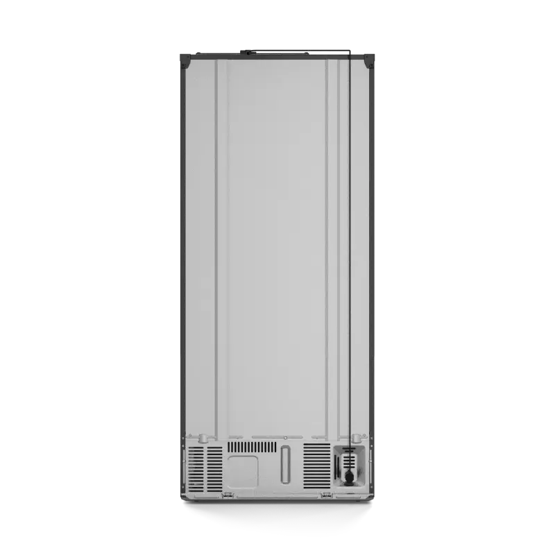 30 Inch 17.5 Cu Ft French Door Counter Depth Refrigerator With Ice Maker In Black/rose Gold Gordon Ramsay Series RF3017FFD00RSG