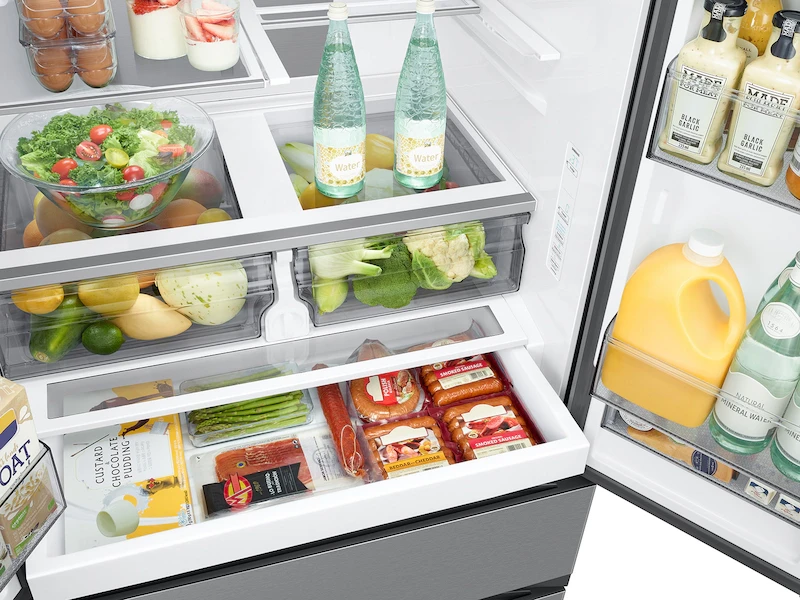 30 cu. ft. Mega Capacity 4-Door French Door Refrigerator with Four Types of Ice in Stainless Steel RF31CG7400SRAA