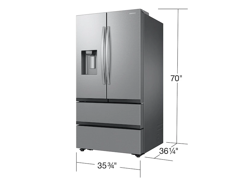 30 cu. ft. Mega Capacity 4-Door French Door Refrigerator with Four Types of Ice in Stainless Steel RF31CG7400SRAA