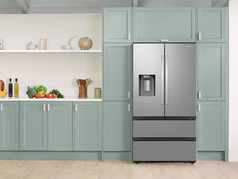 30 cu. ft. Mega Capacity 4-Door French Door Refrigerator with Four Types of Ice in Stainless Steel RF31CG7400SRAA