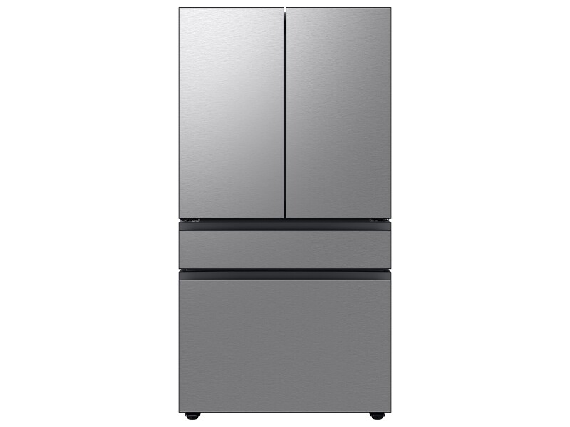 Bespoke 29 cu. ft. 4-Door French Door Refrigerator with Inner Beverage Center™ & FlexZone™ Drawer in Stainless Steel RF70F29DERAA