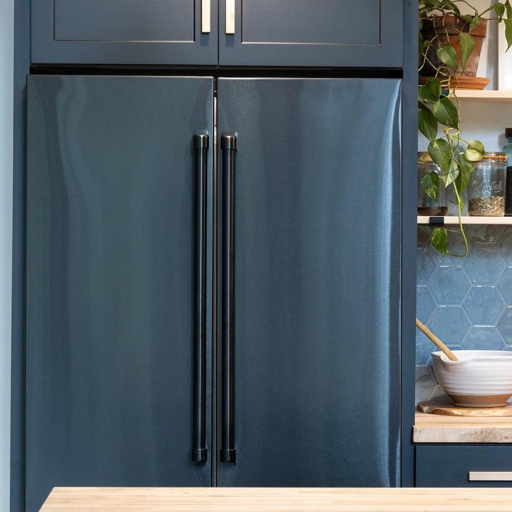 36 In. 22.5 Cu. Ft. Counter-depth French Door Refrigerator With Ice Maker In Fingerprint-resistant Black Stainless Steel RFM36BS