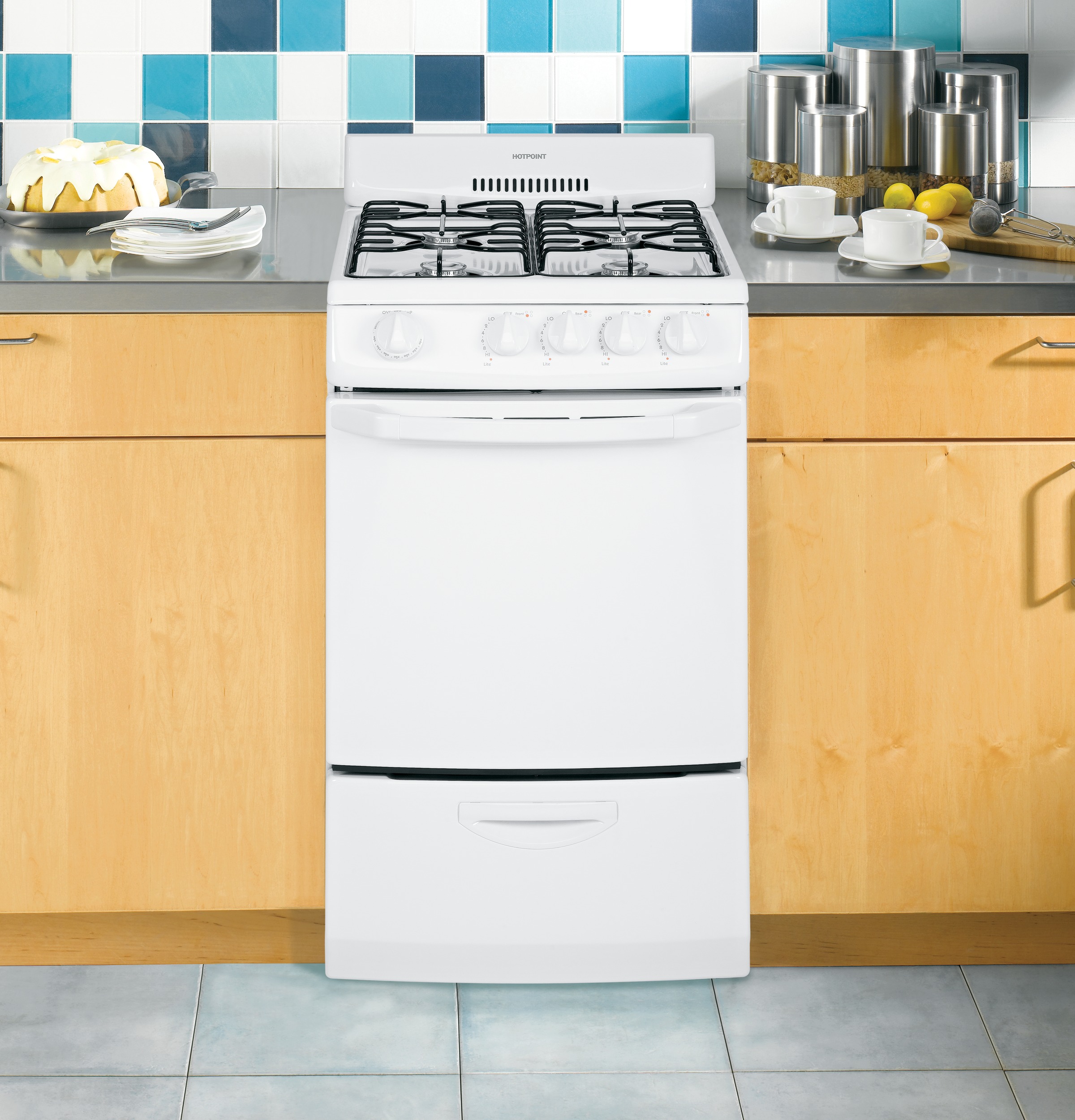 20" Free-Standing Gas Range RGA720EKWH
