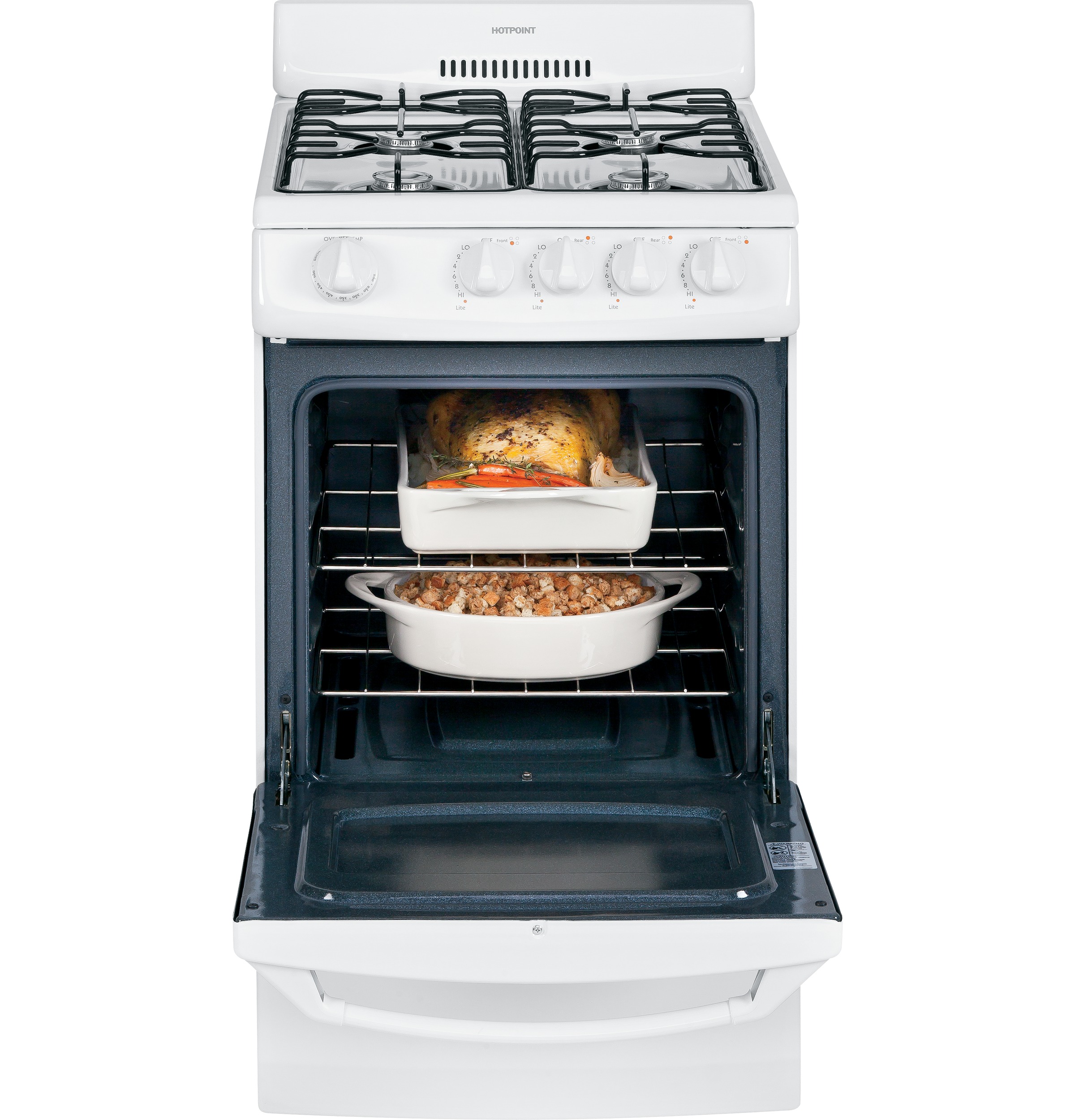 20" Free-Standing Gas Range RGA720EKWH