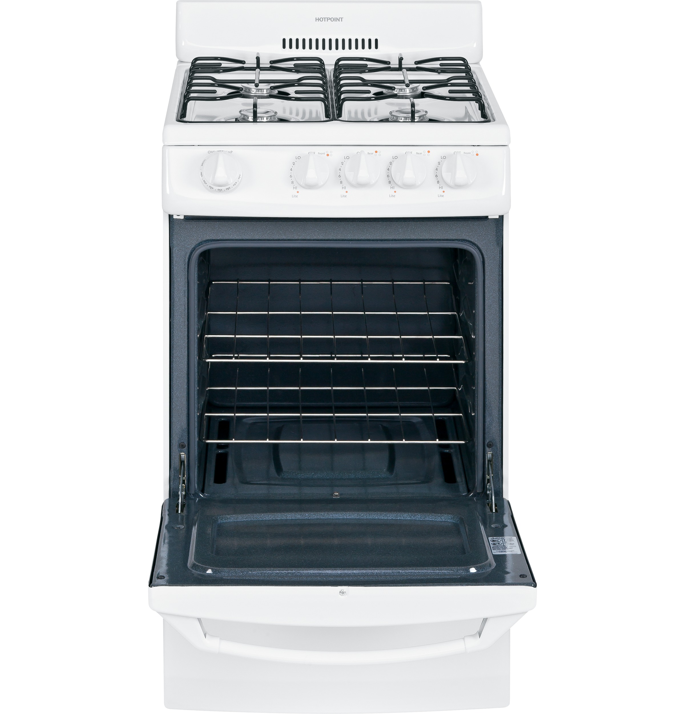 20" Free-Standing Gas Range RGA720EKWH