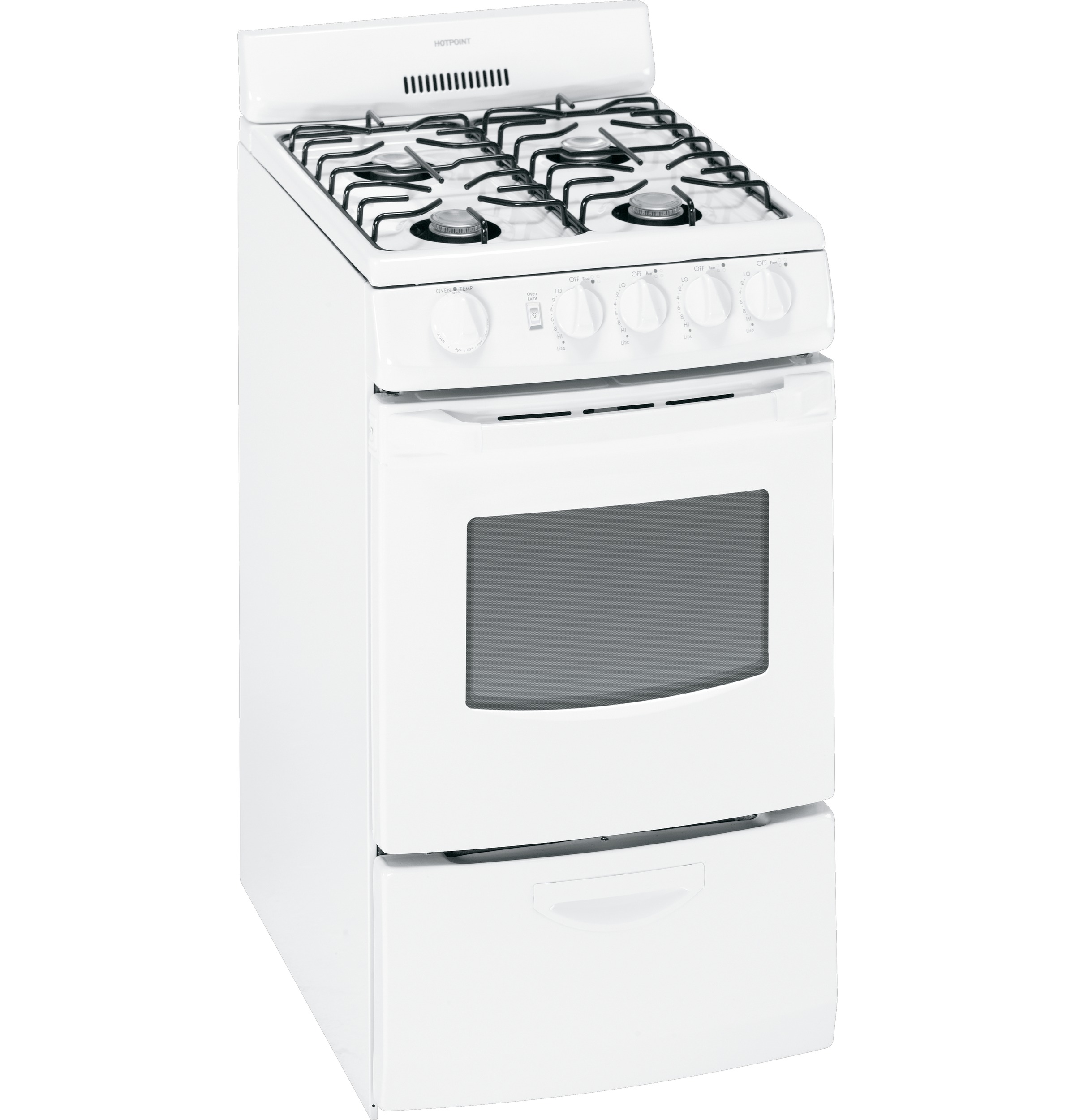 20" Free-Standing Gas Range RGA820DEDWW