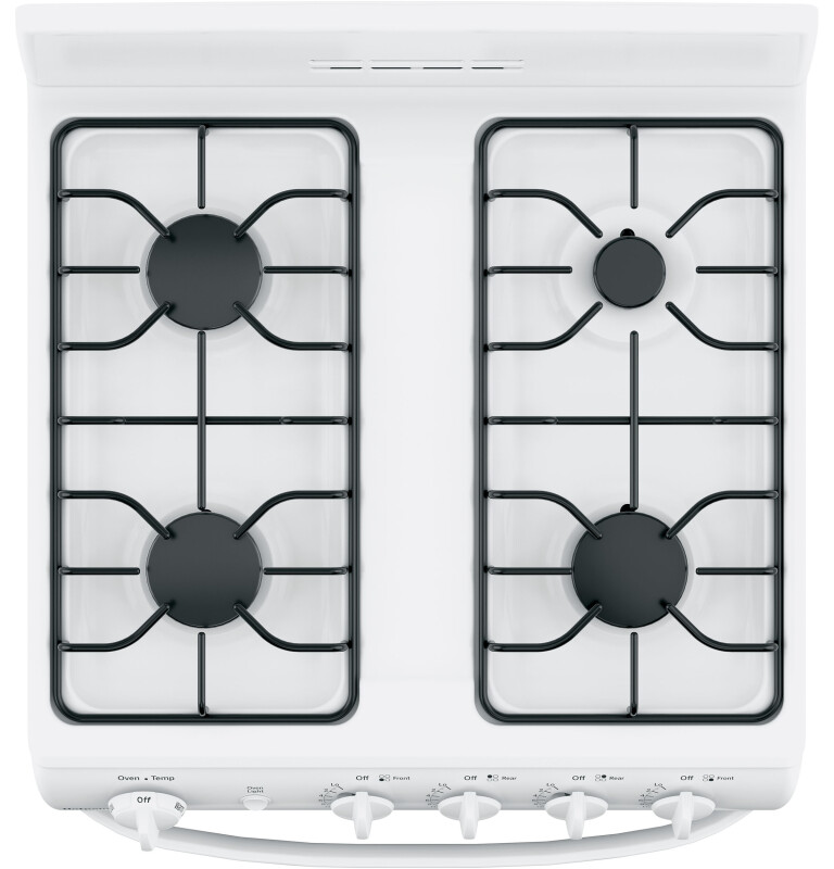 24" Front-control Free-standing Gas Range With Large Window RGAS300DMWW