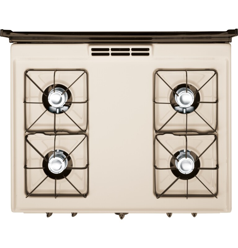 Hotpoint® 30" Free-Standing Gas Range RGB508PETCT