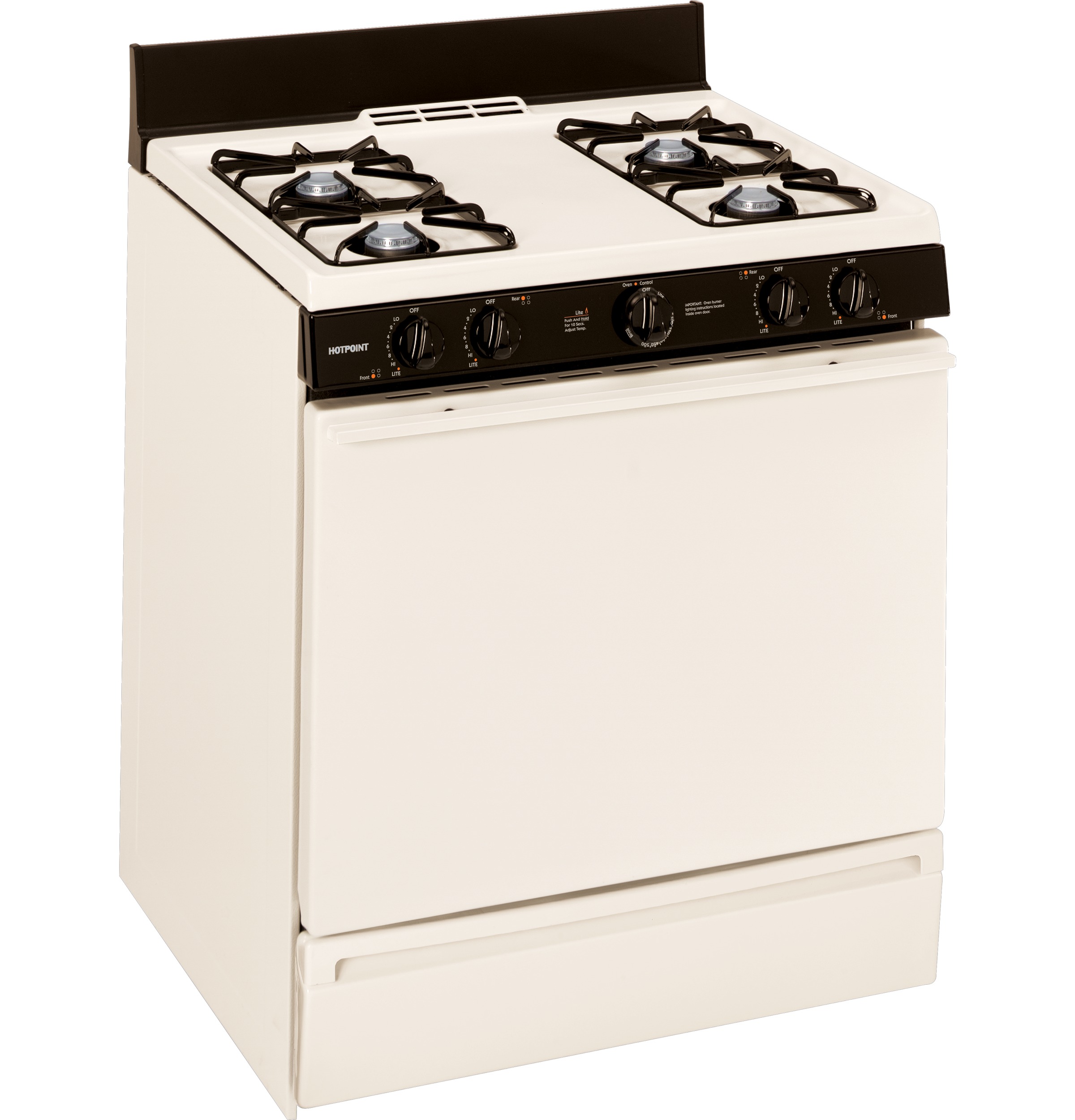 30" Free-Standing Gas Range RGB518PCDCT