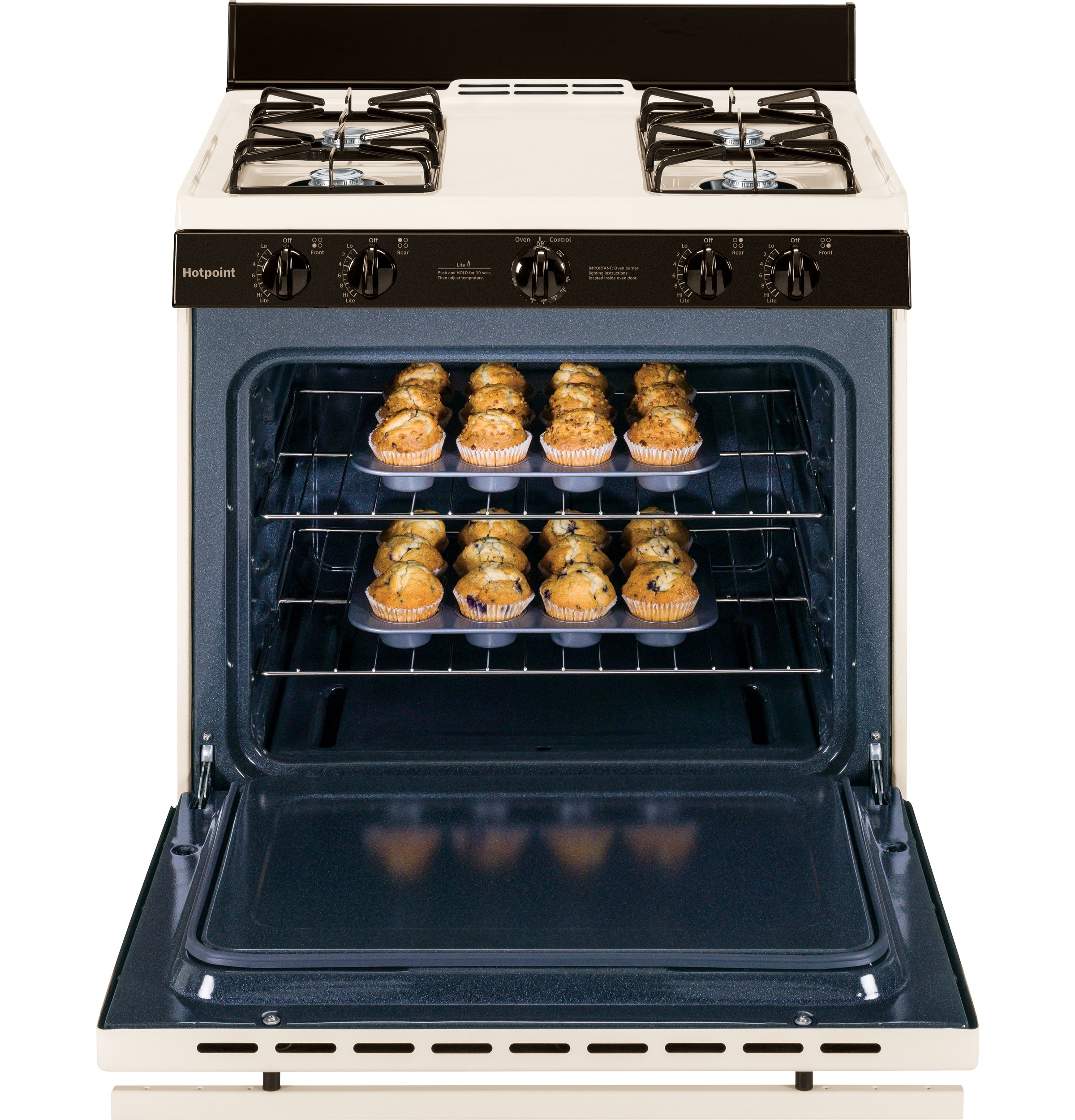 30" Free-Standing Gas Range RGB518PCHCT
