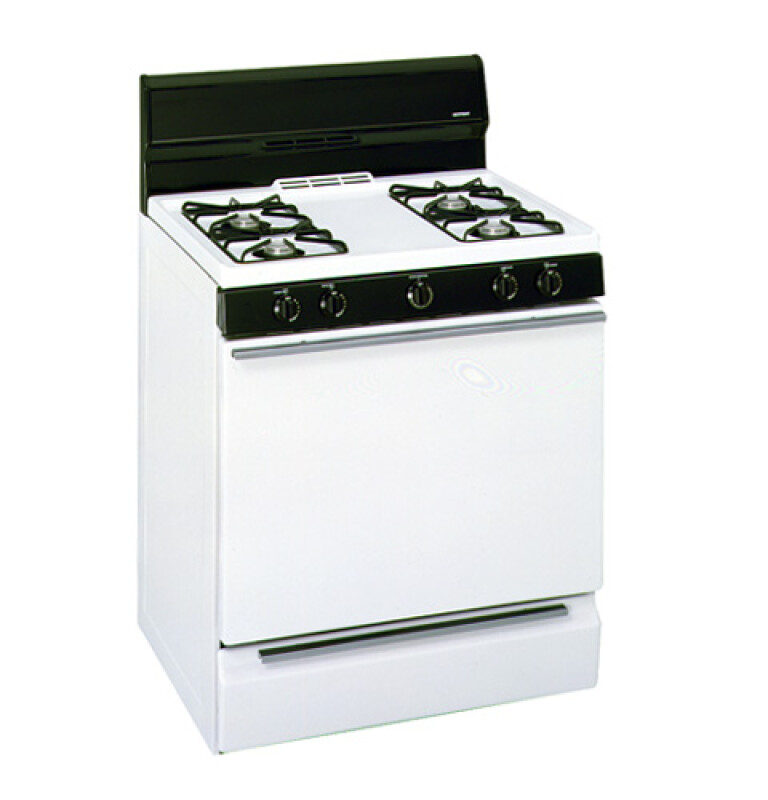 Hotpoint 30" Free-Standing Gas Range White RGB524PEAWH Picture 1