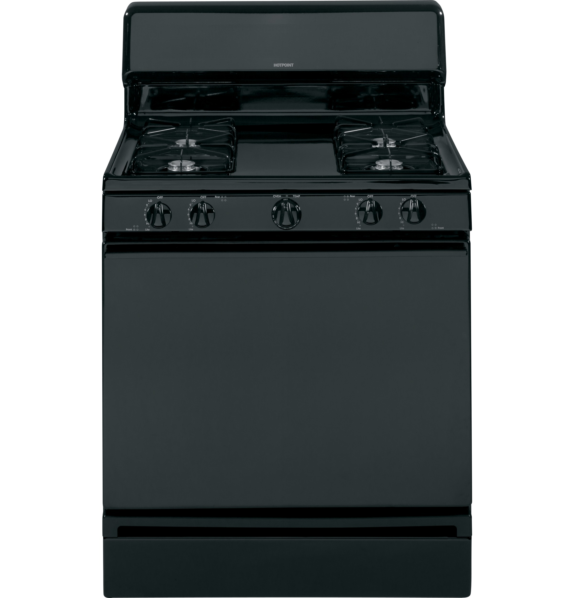 30" Free-Standing Gas Range RGB525DEDBB