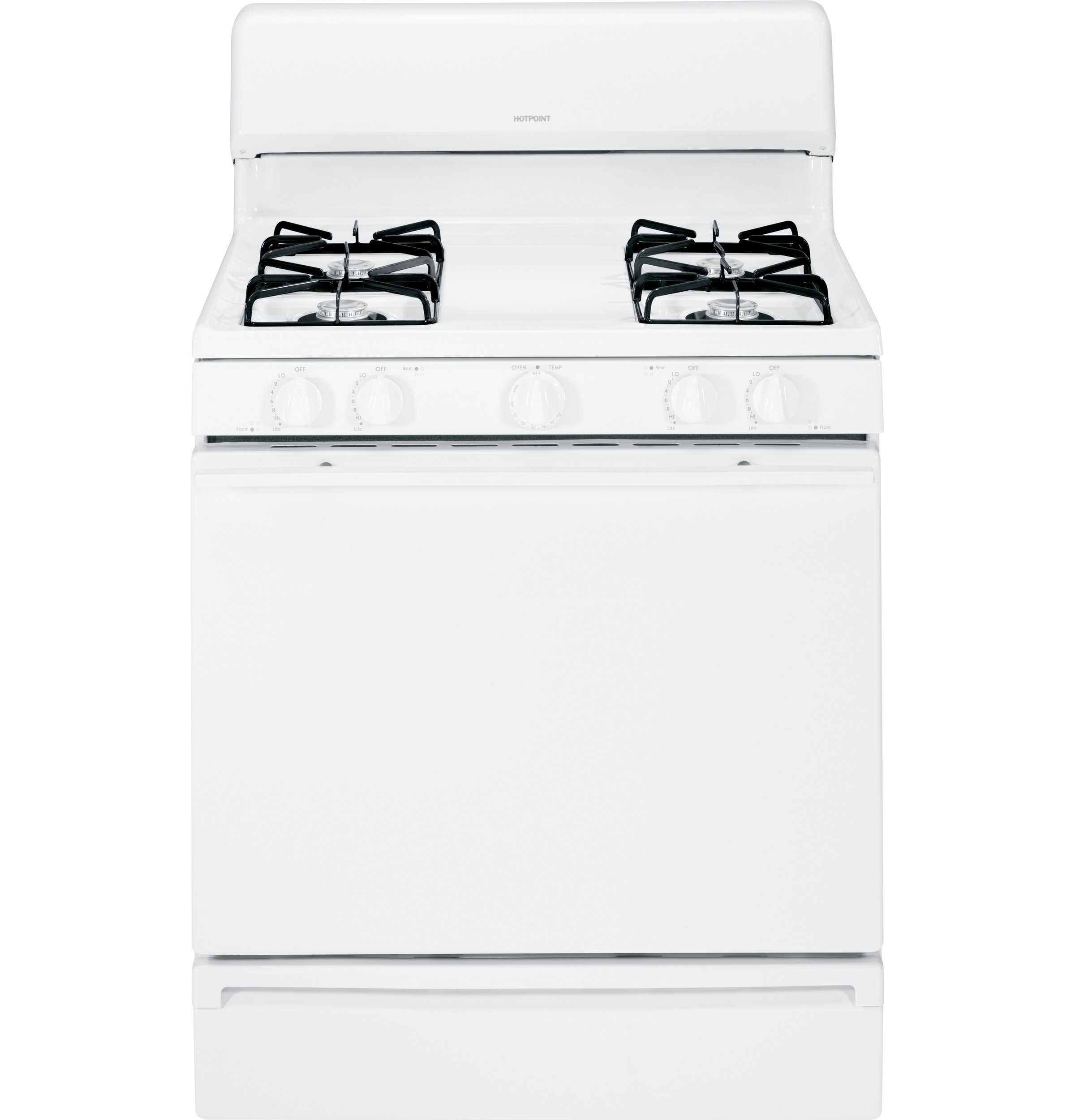 30" Free-Standing Gas Range RGB525DEDWW