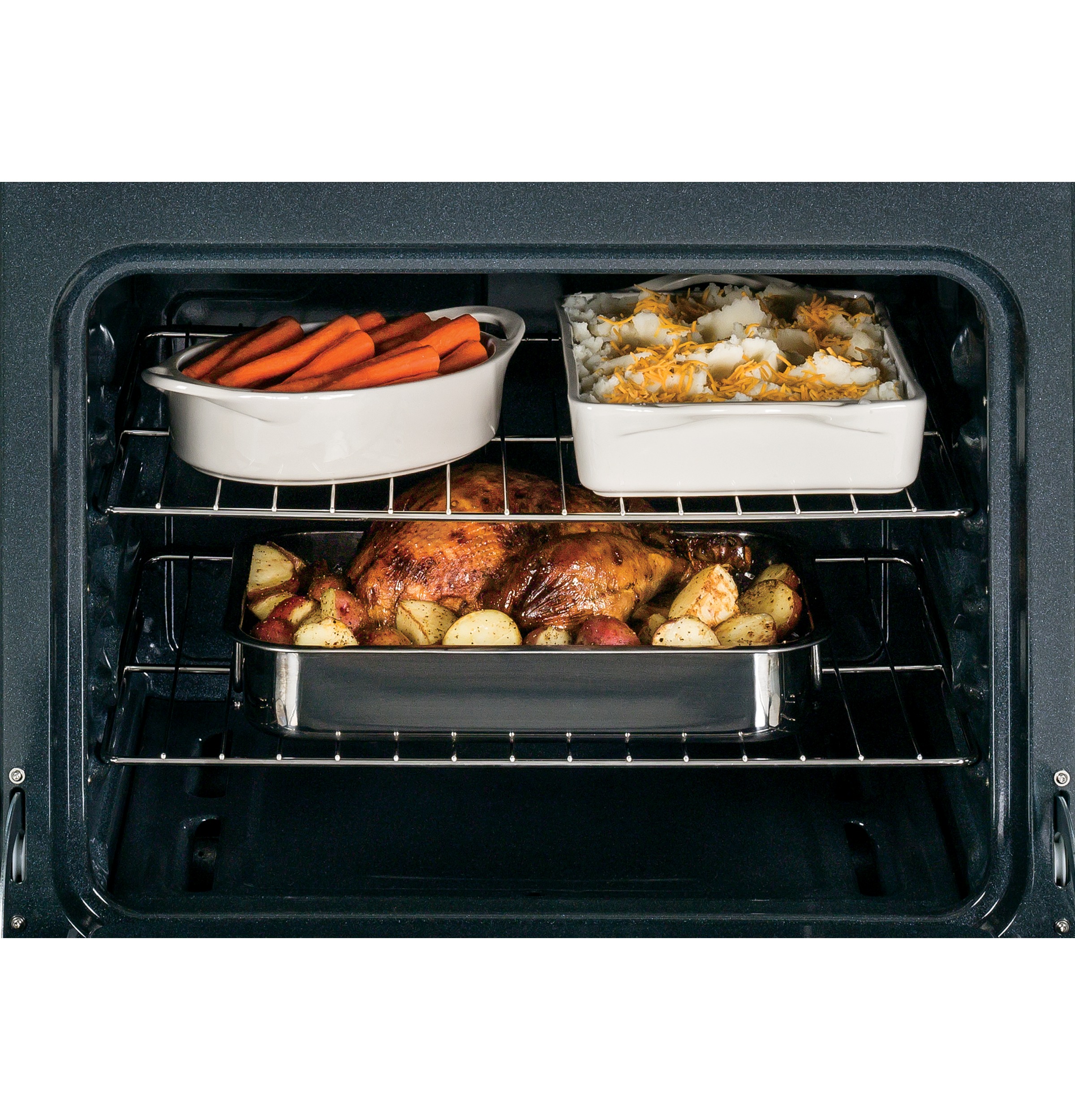 30" Free-Standing Gas Range RGB525DEDWW