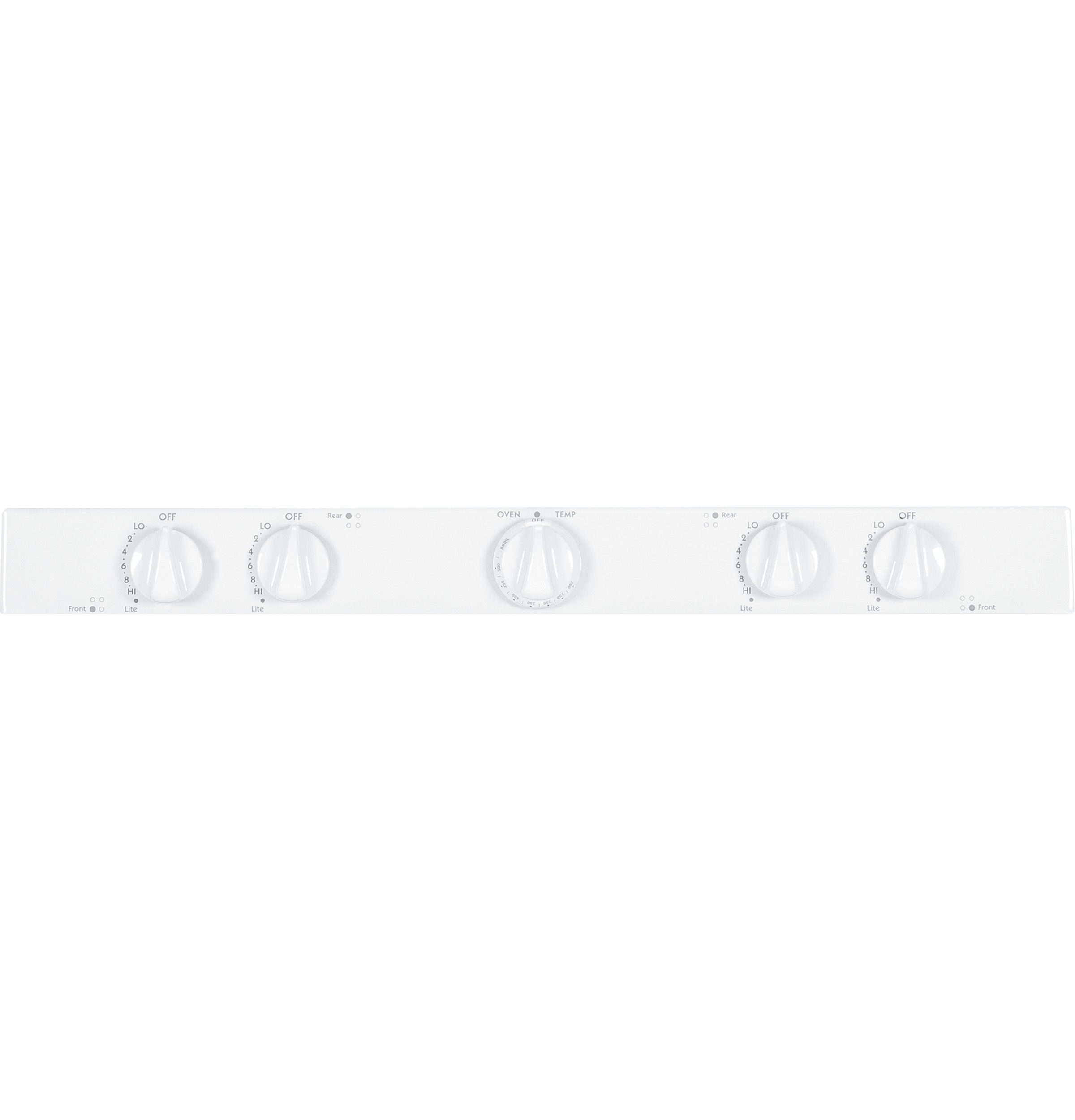 30" Free-Standing Gas Range RGB525DEDWW