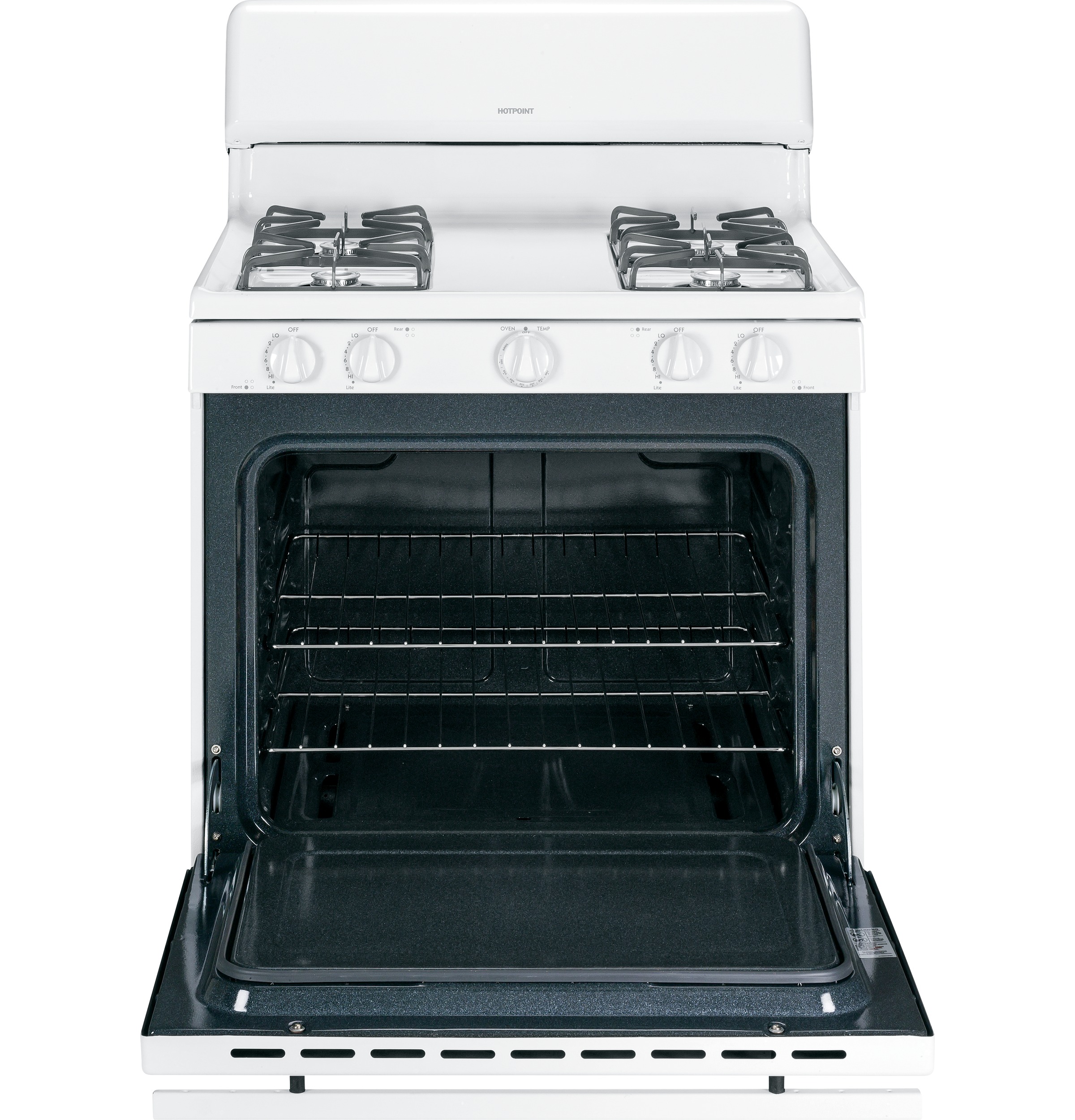 30" Free-Standing Gas Range RGB525DEDWW