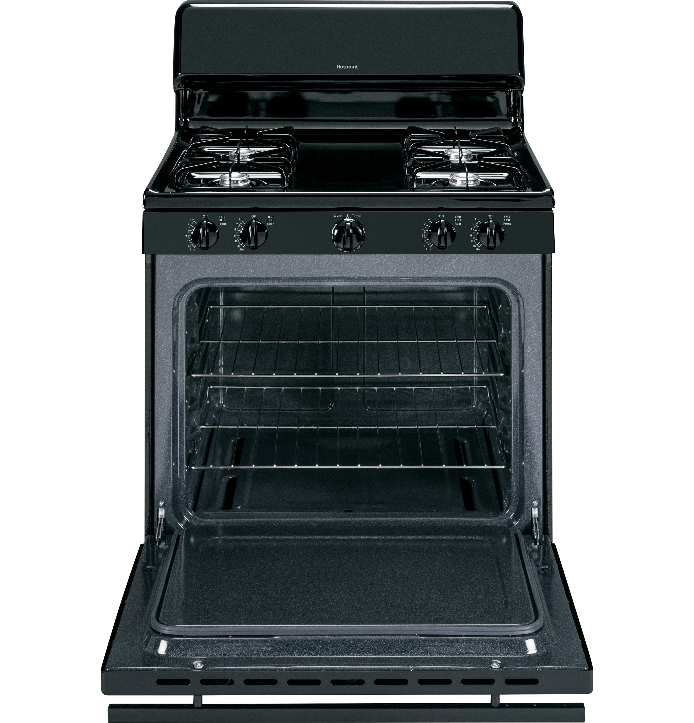 30" Free-Standing Gas Range RGB525DEHBB