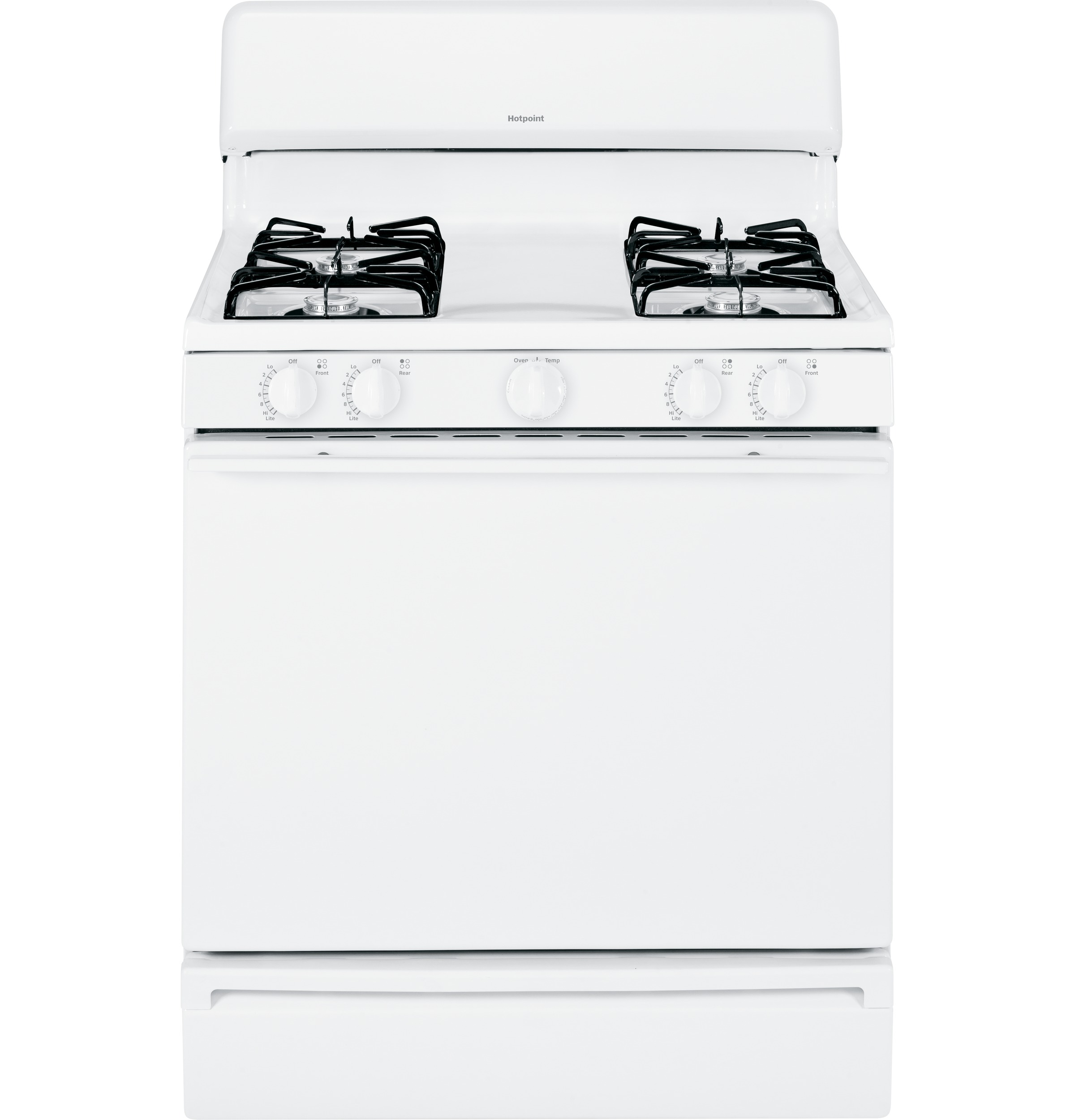 30" Free-Standing Gas Range RGB525DEHWW