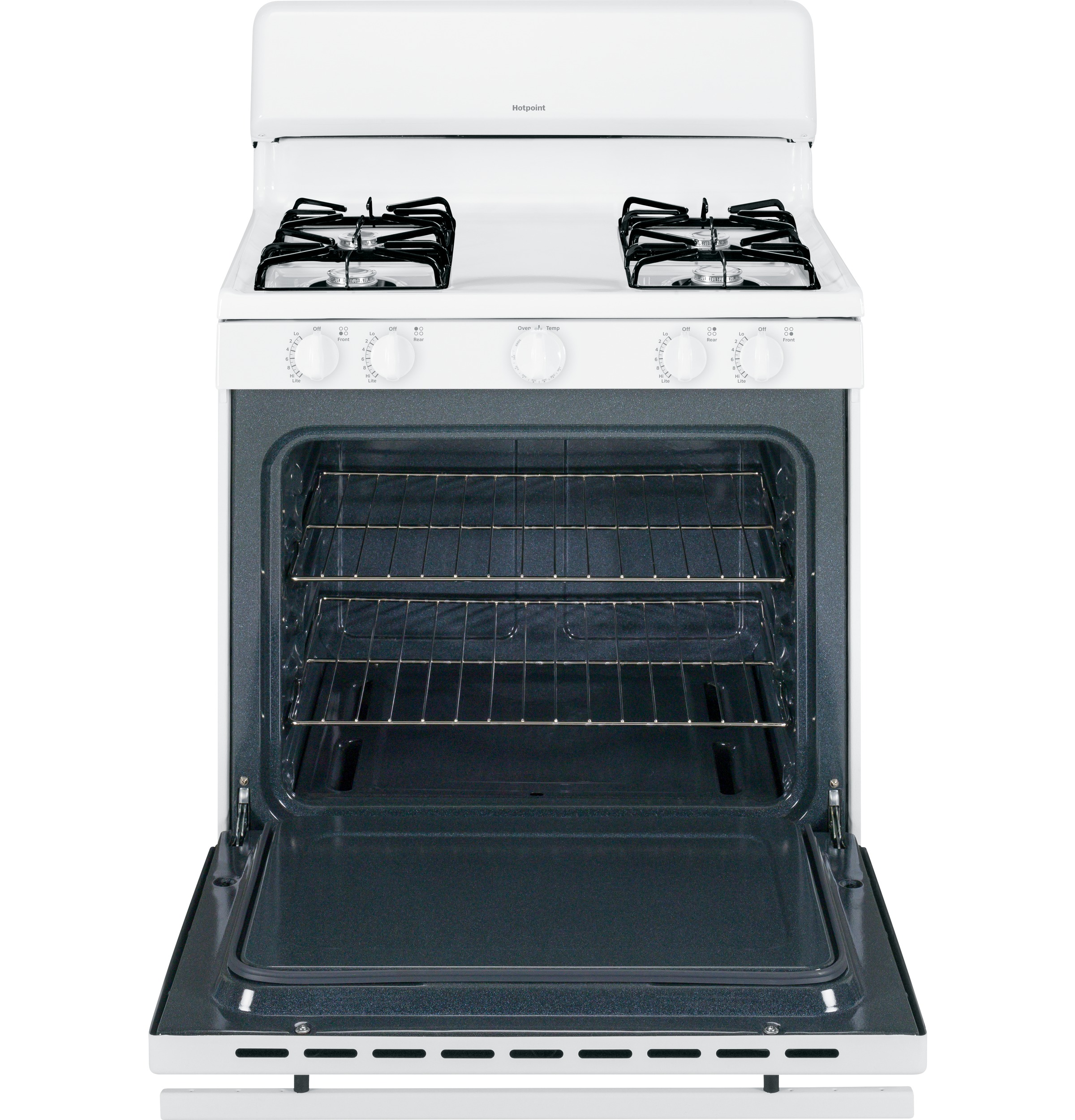 30" Free-Standing Gas Range RGB525DEHWW