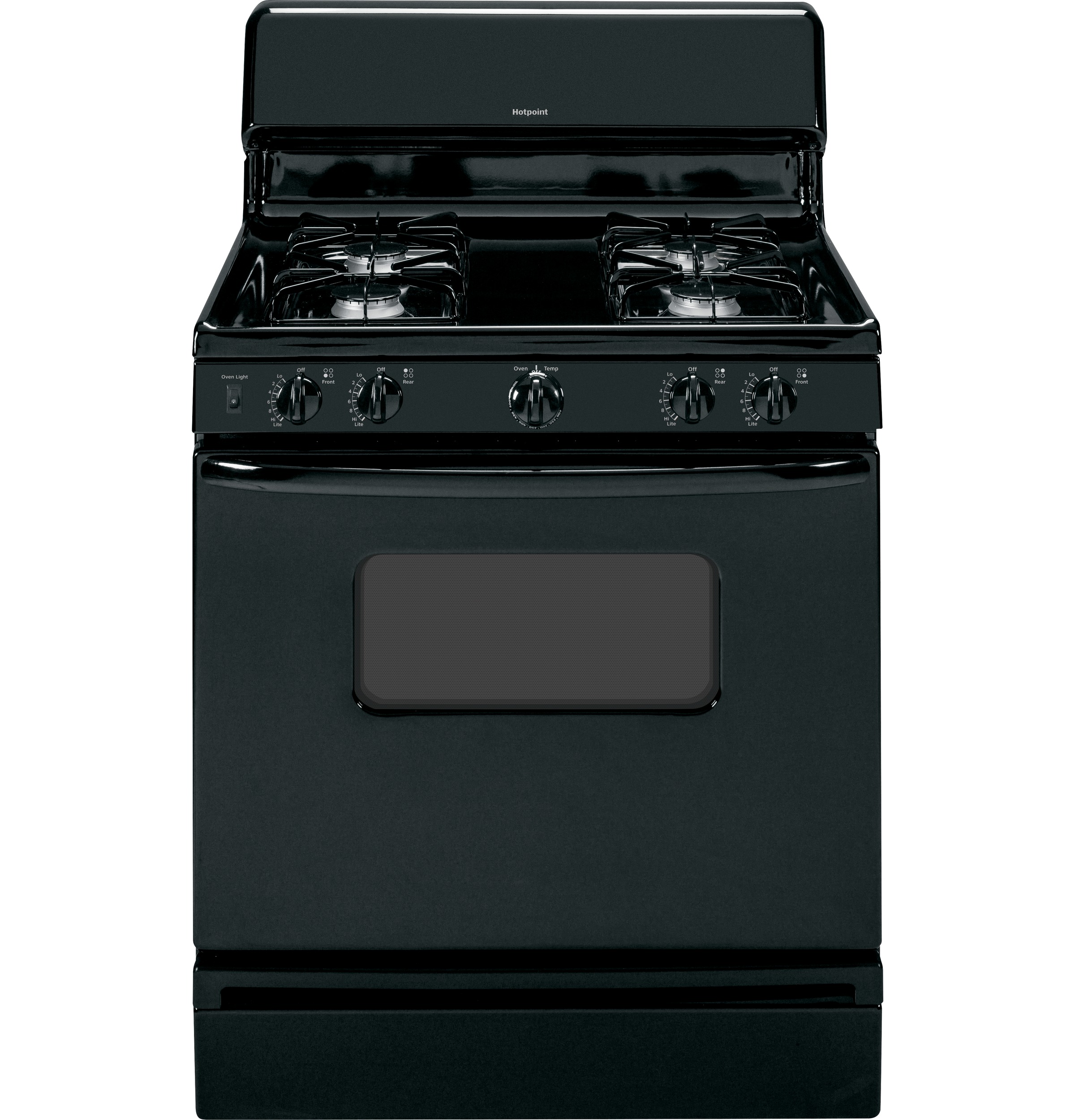 30" Free-Standing Gas Range RGB526DEHBB
