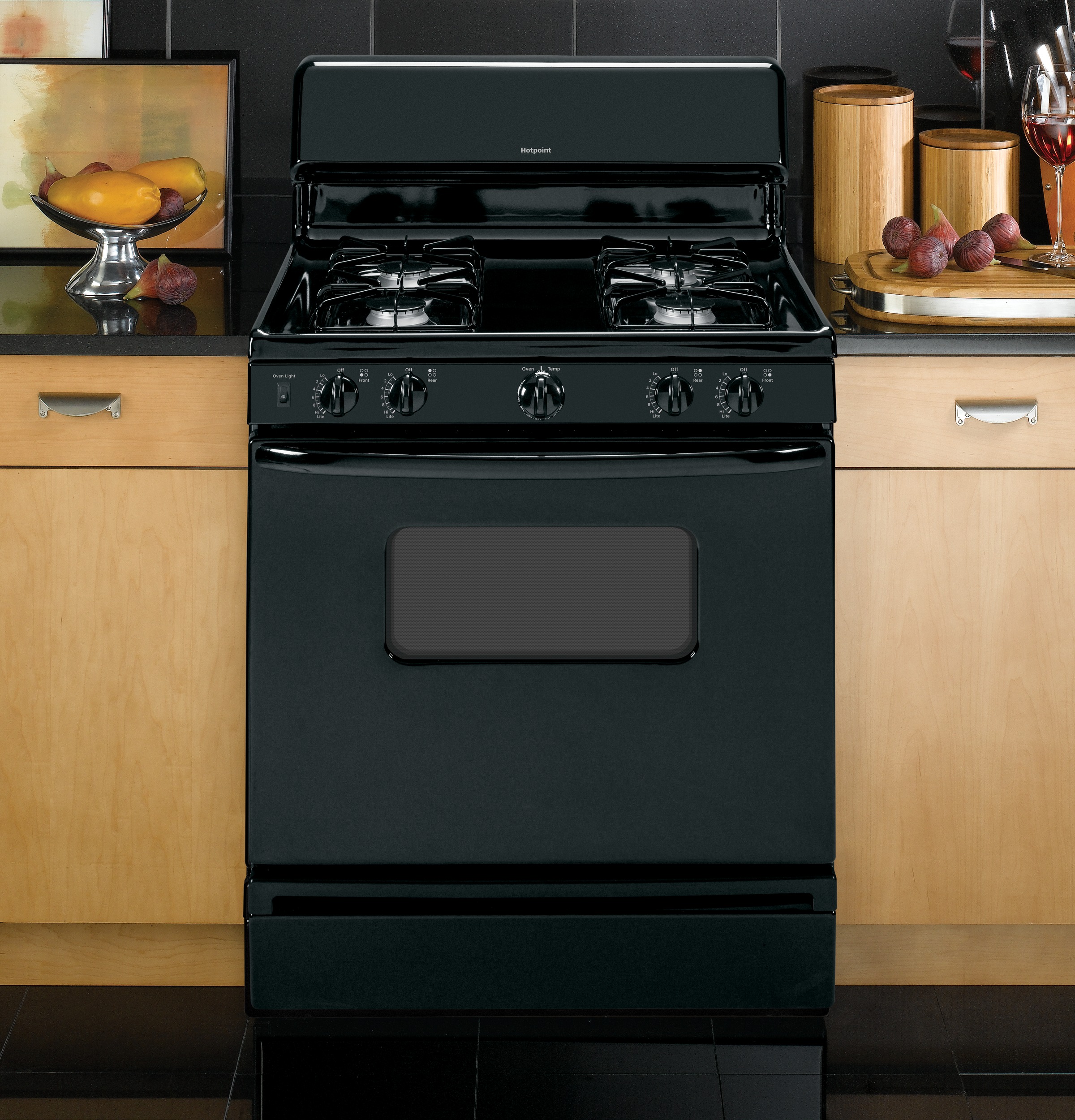 30" Free-Standing Gas Range RGB526DEHBB
