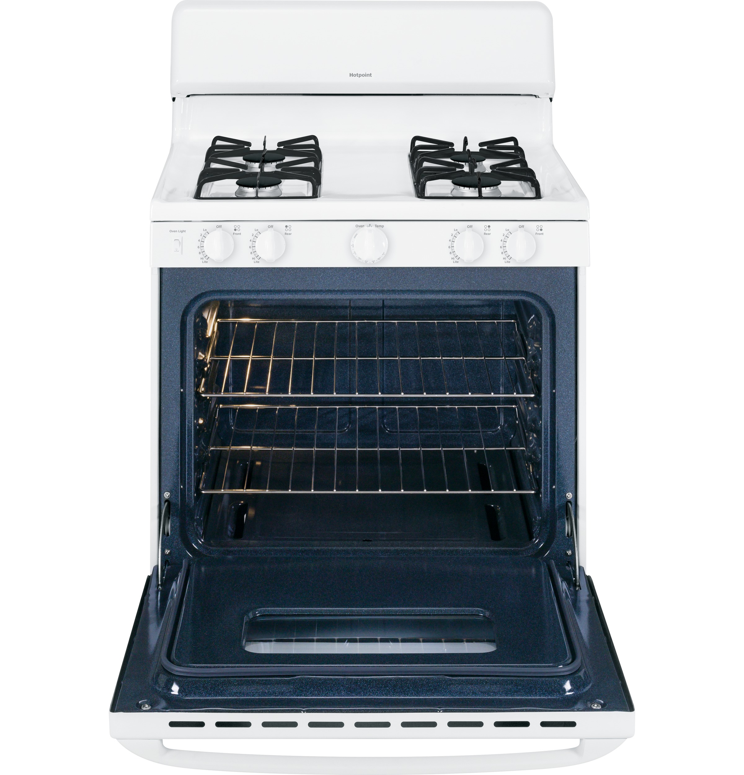 30" Free-Standing Gas Range RGB526DEHWW