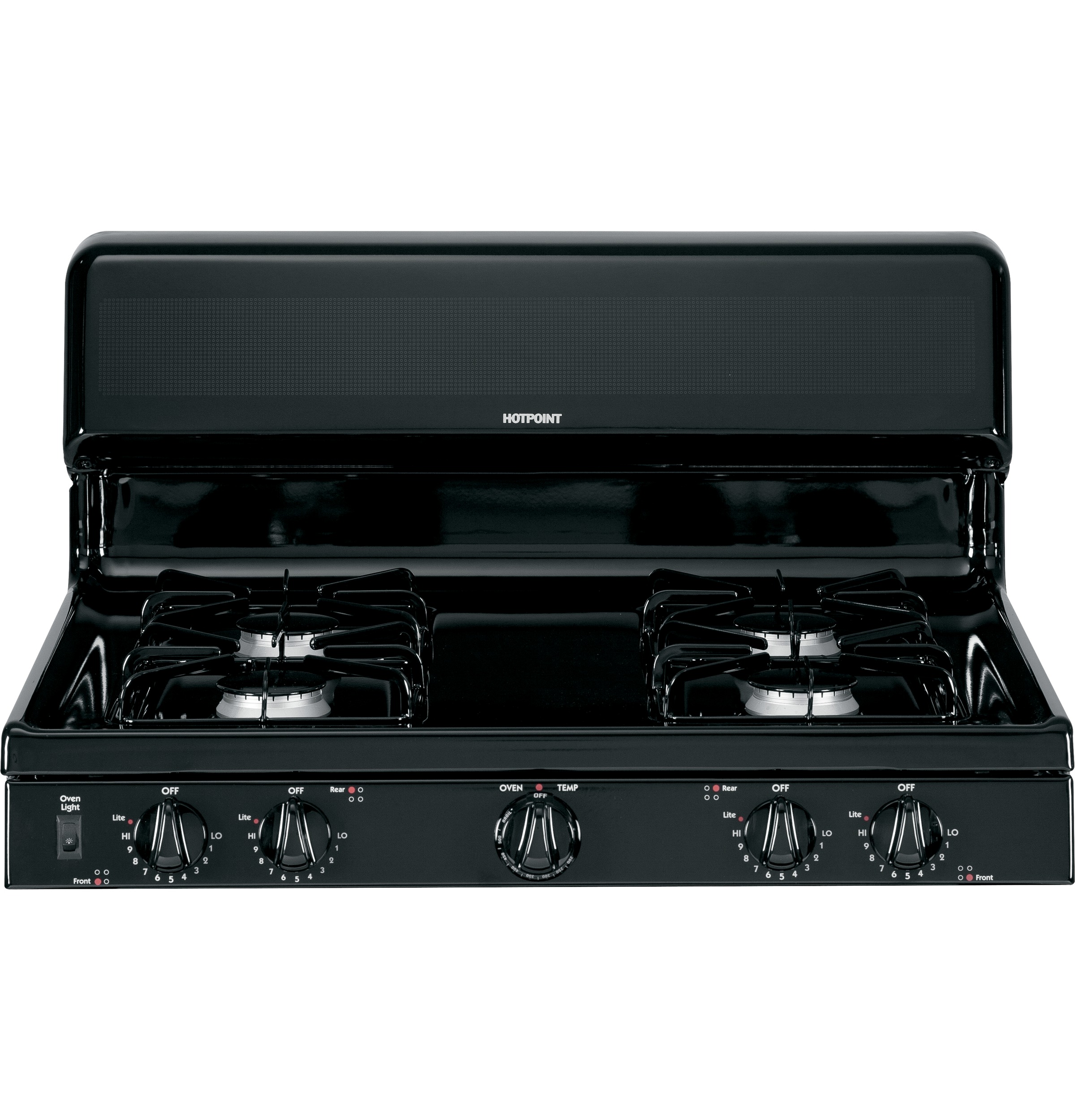 30" Free-Standing Gas Range RGB526DETBB