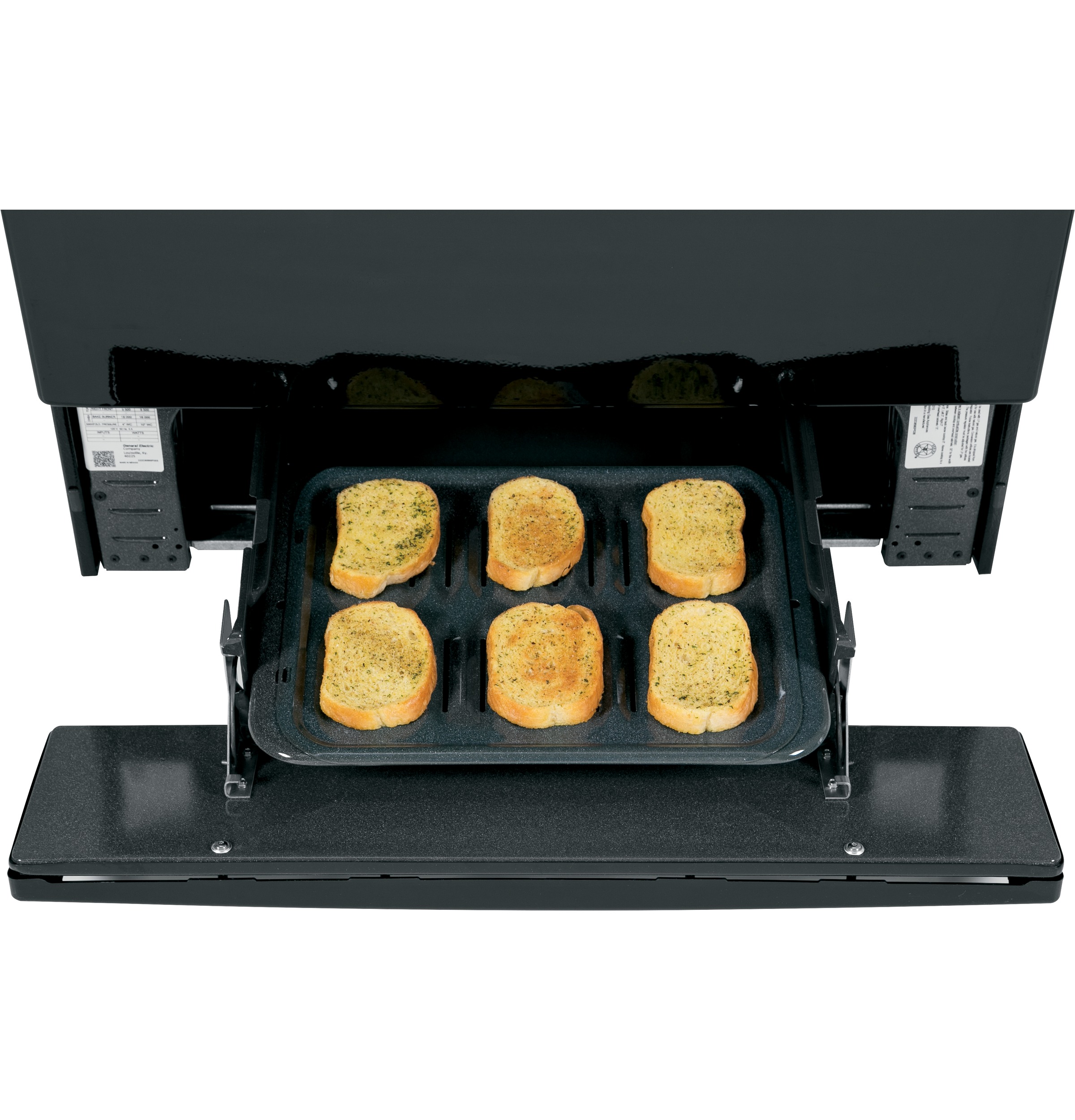 30" Free-Standing Gas Range RGB526DETBB