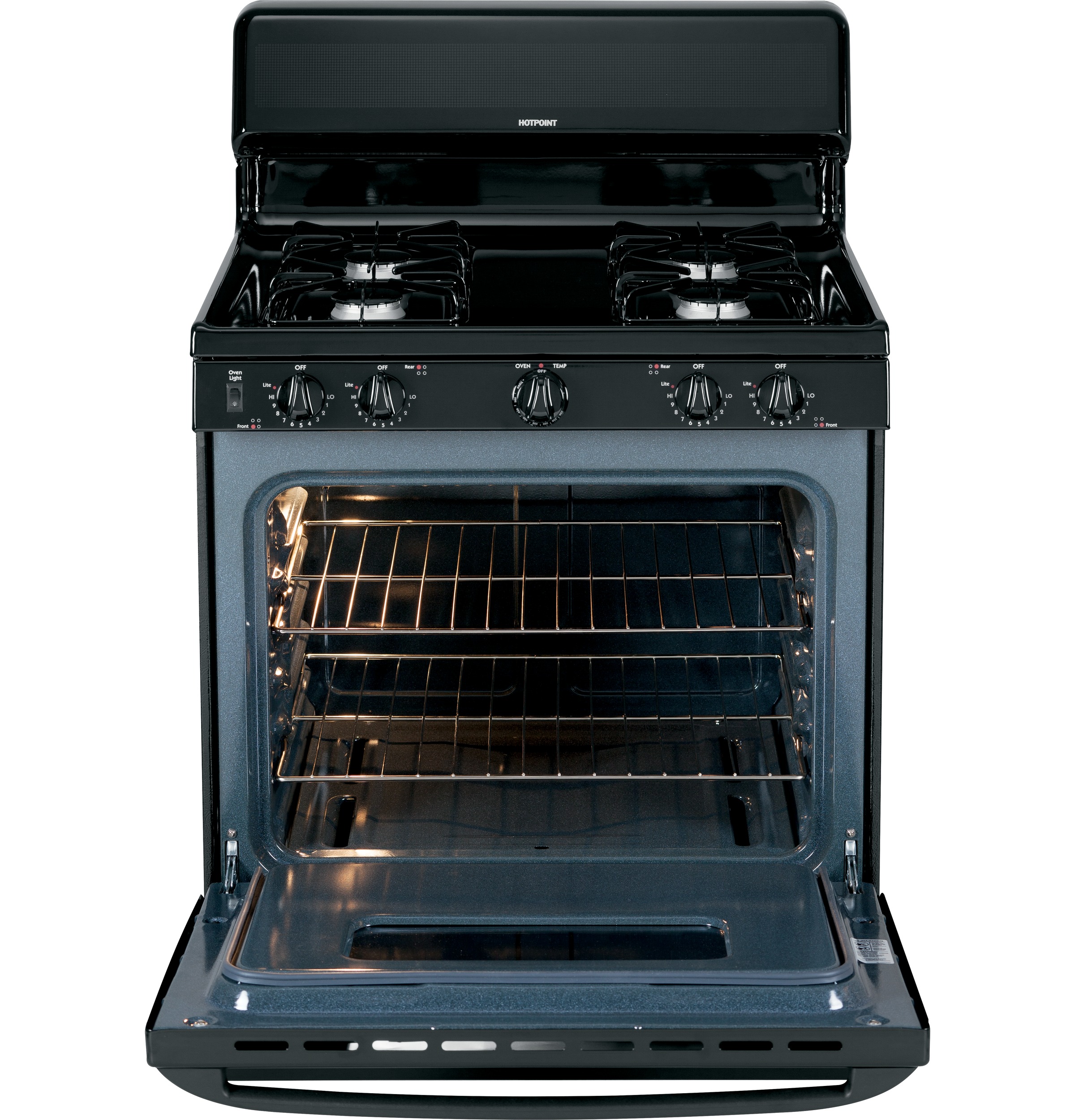 30" Free-Standing Gas Range RGB526DETBB