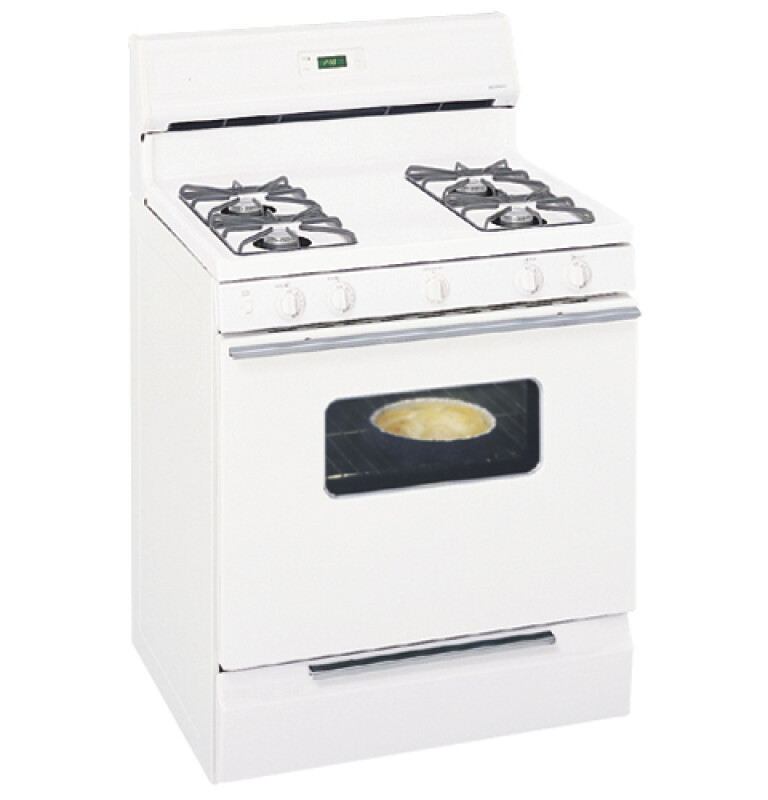 30" Free-Standing Gas Range RGB528PEAWW