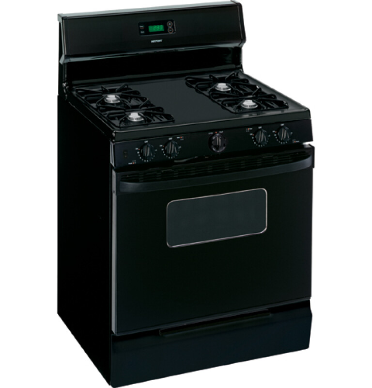 30" Free-Standing Gas Range RGB528PENBB