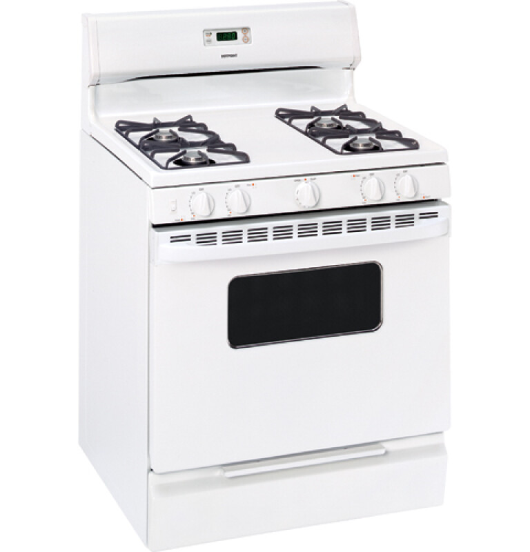 30" Free-Standing Gas Range RGB528PENWW