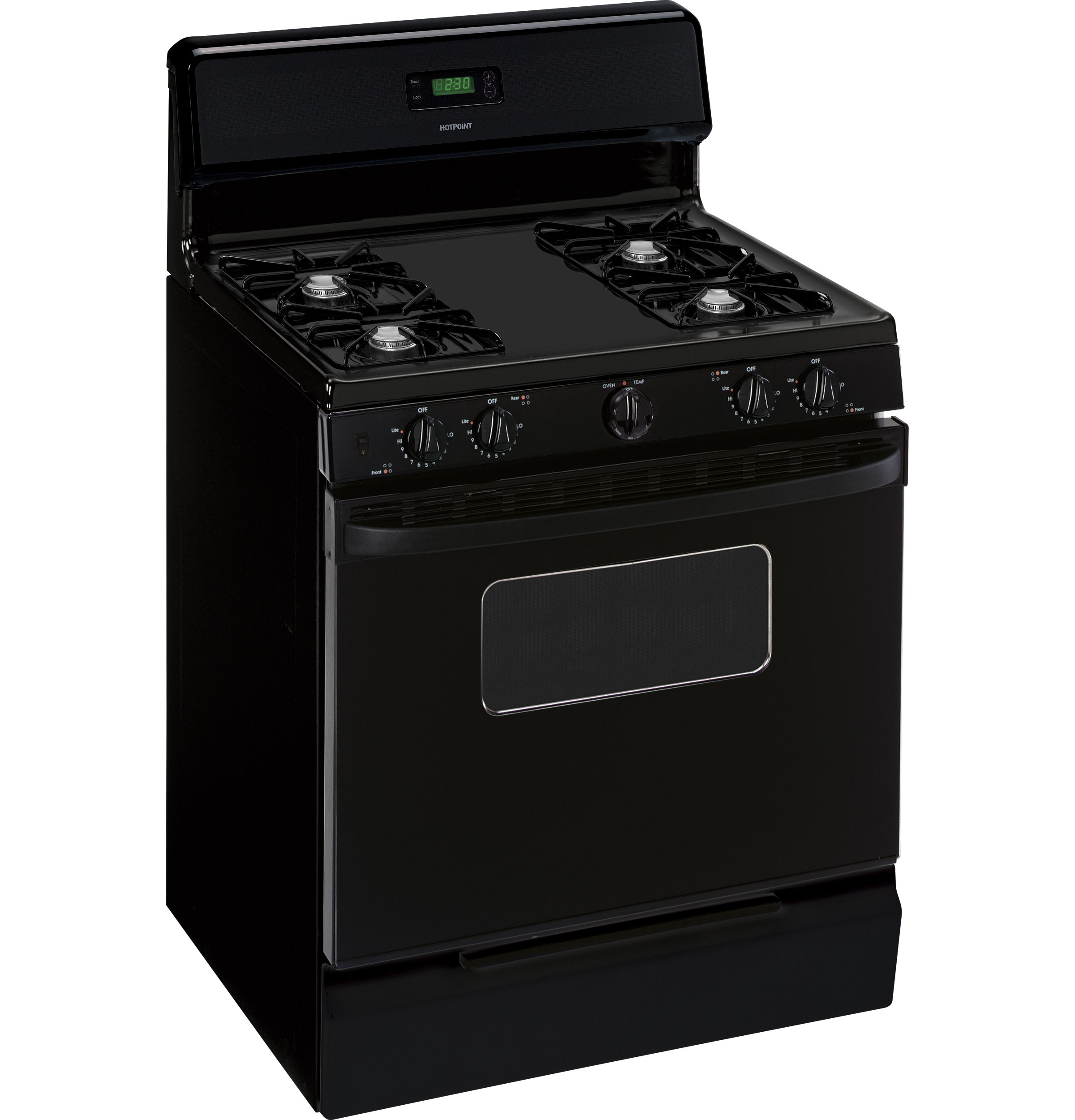 30" Free-Standing Gas Range RGB528PEPBB