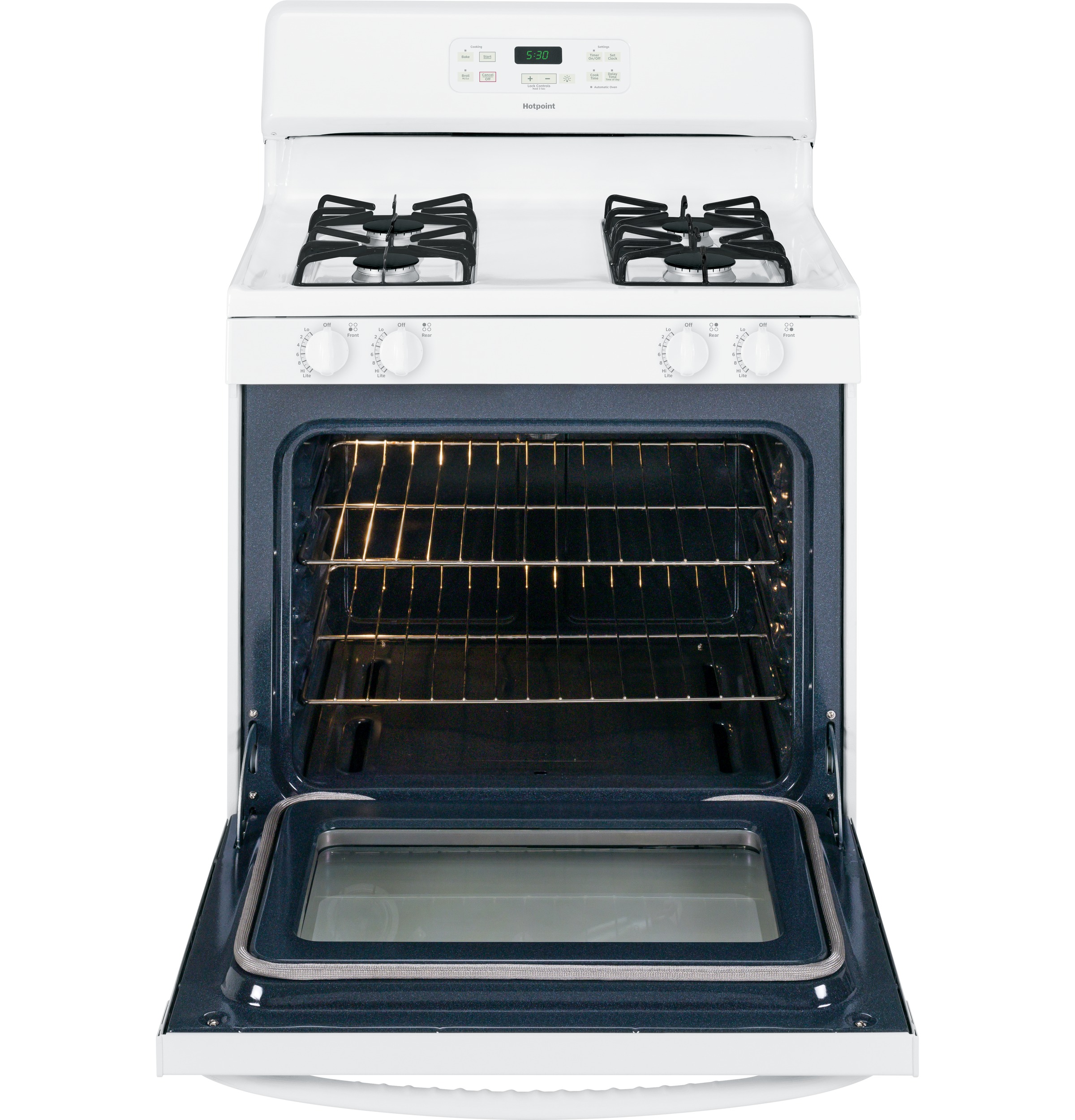 30" Free-Standing Gas Range RGB530DEHWW