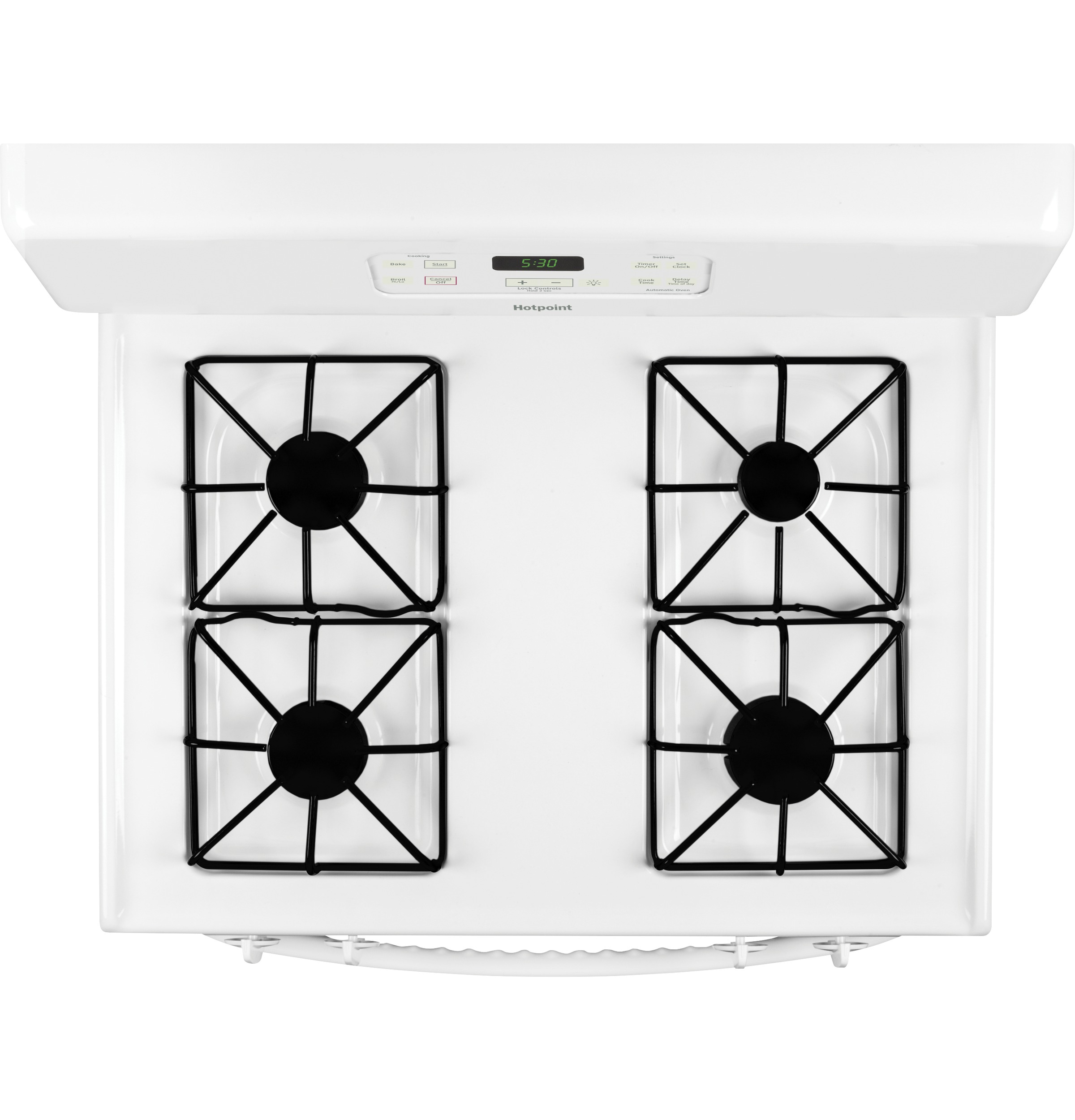 30" Free-Standing Gas Range RGB530DEHWW