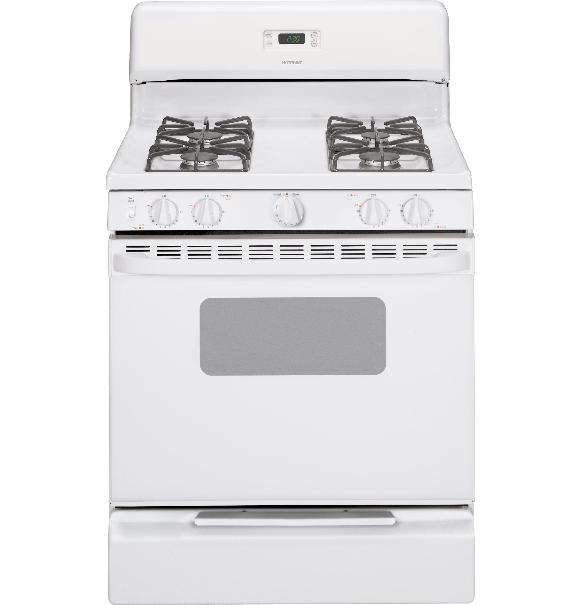 30" Free-Standing Gas Range RGB530DEPWW