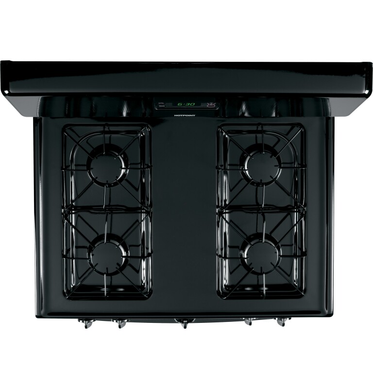 30" Free-Standing Gas Range RGB530DETBB