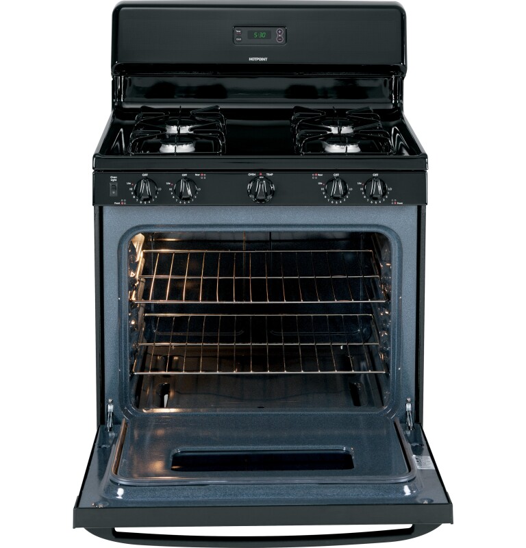 30" Free-Standing Gas Range RGB530DETBB