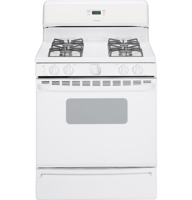 30" Free-Standing Gas Range RGB530DETWW