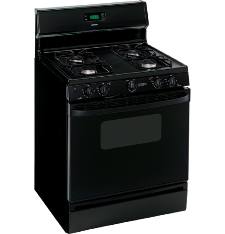 30" Free-Standing Gas Range RGB533BEKBB