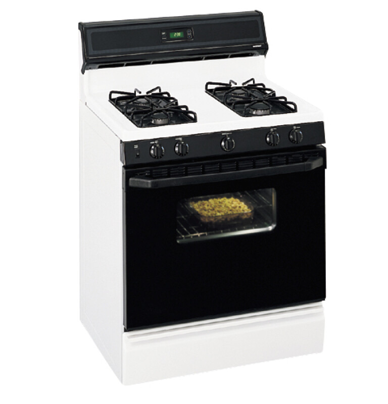 30" Free-Standing Gas Range RGB535BEAWH