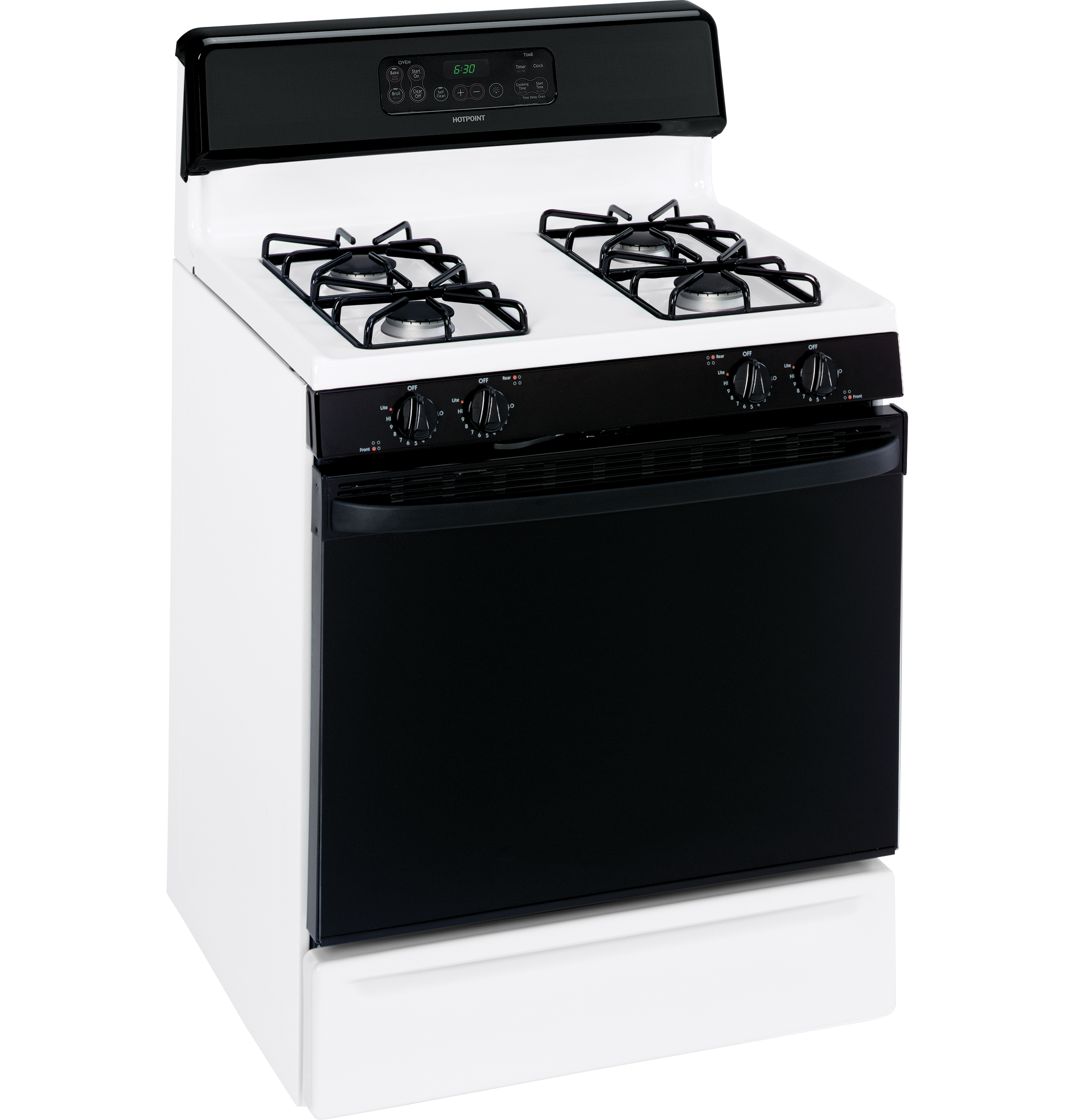 30" Free-Standing Gas Range RGB740DEPWH