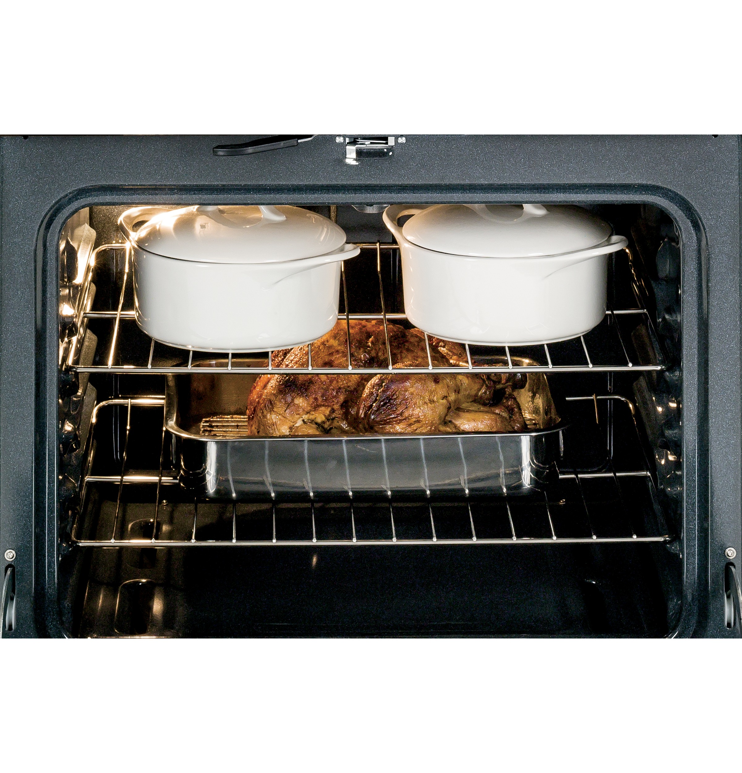 Hotpoint® 30" Free-Standing Gas Range RGB745DEPCT