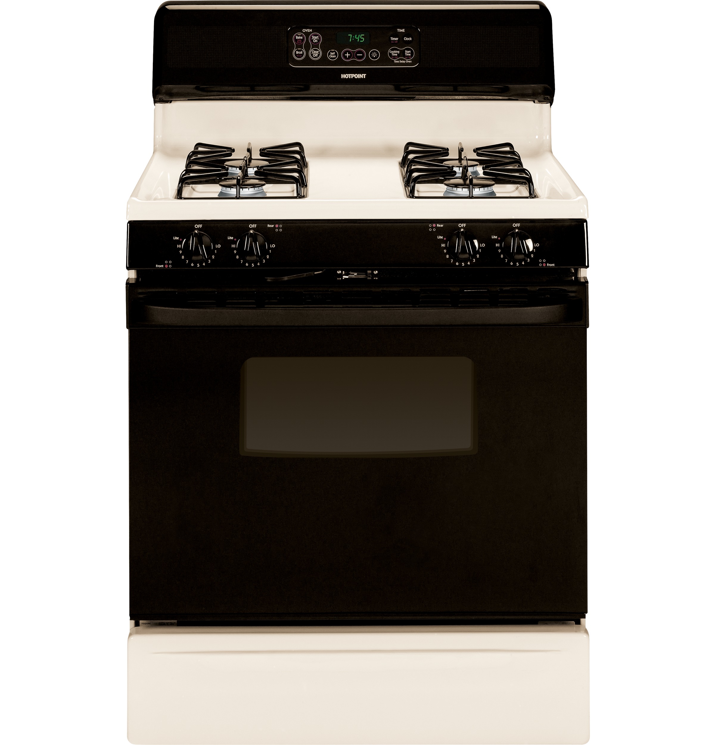 Hotpoint® 30" Free-Standing Gas Range RGB745DEPCT