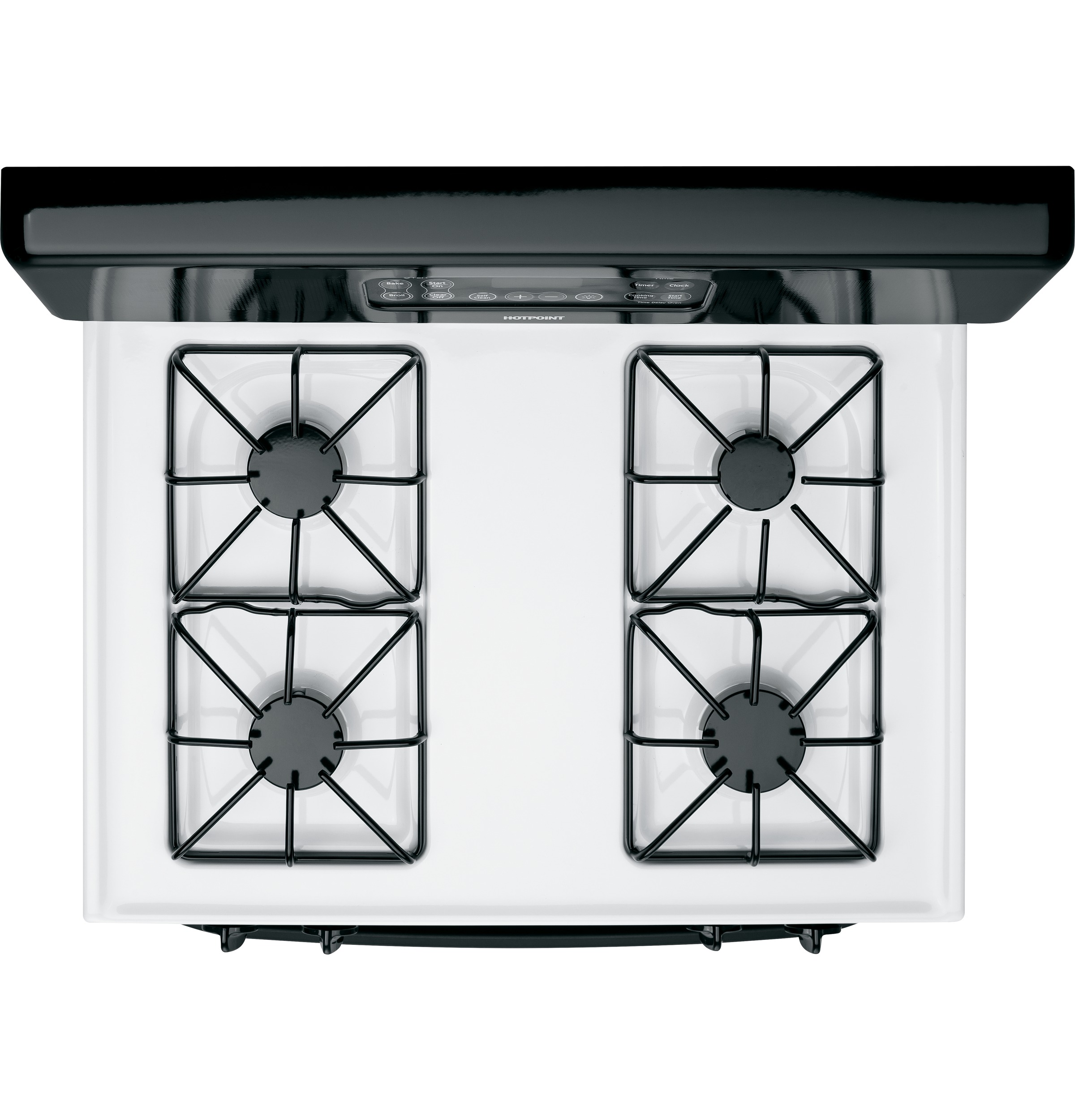 Hotpoint® 30" Free-Standing Gas Range RGB745DEPWH