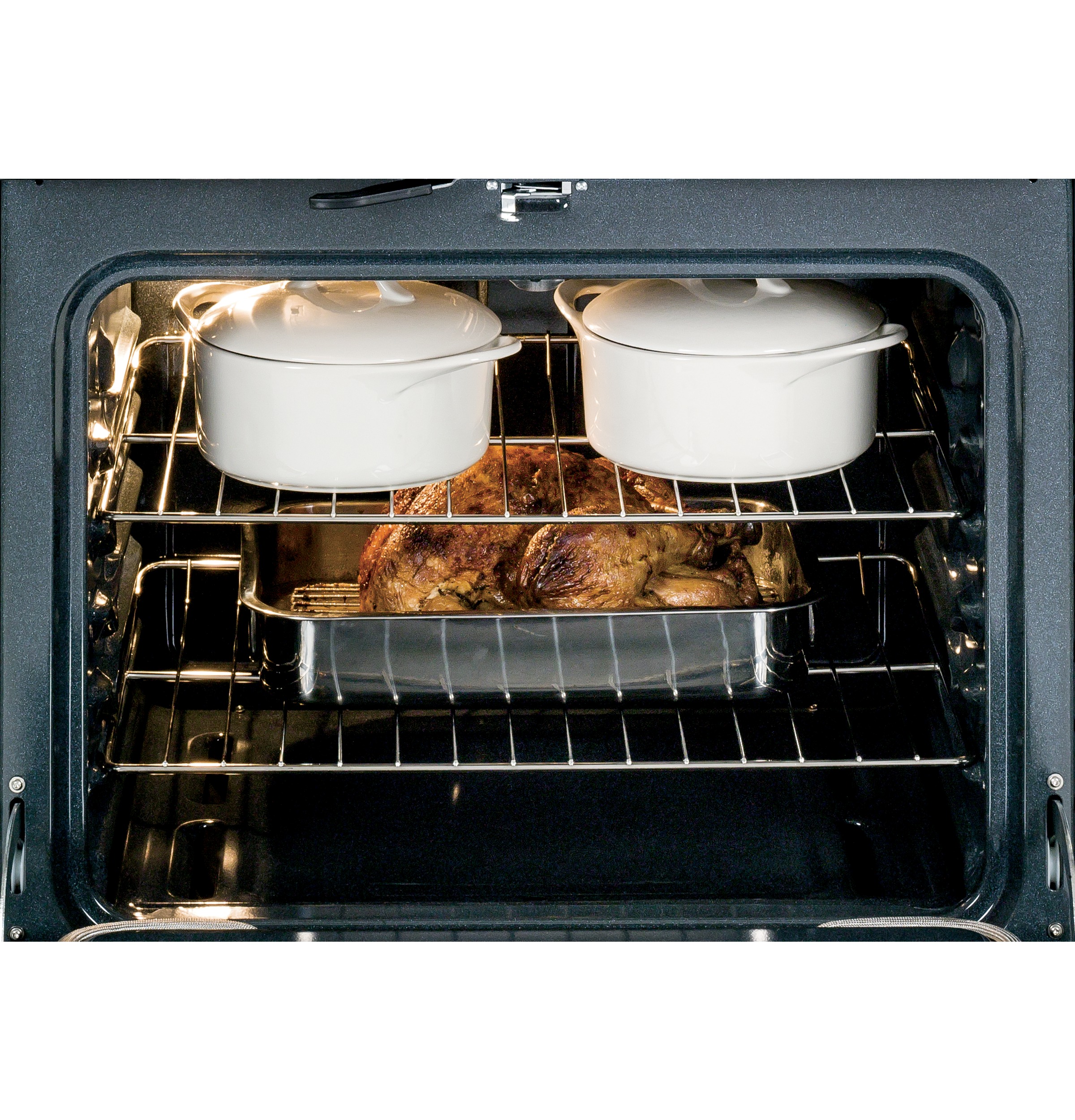 Hotpoint® 30" Free-Standing Gas Range RGB745DEPWH