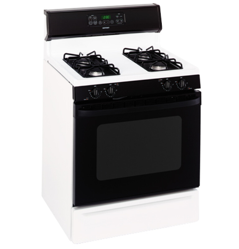 30" Free-Standing Gas Range RGB746HEHWH